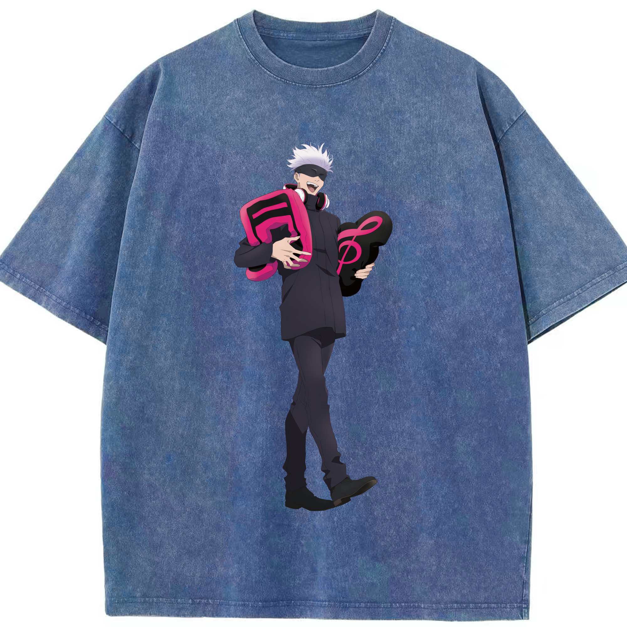 （画像用） 呪術廻戦 Jujutsu Kaisen 綿100% ヴィンテージ風 半袖Tシャツ（フロントプリント）