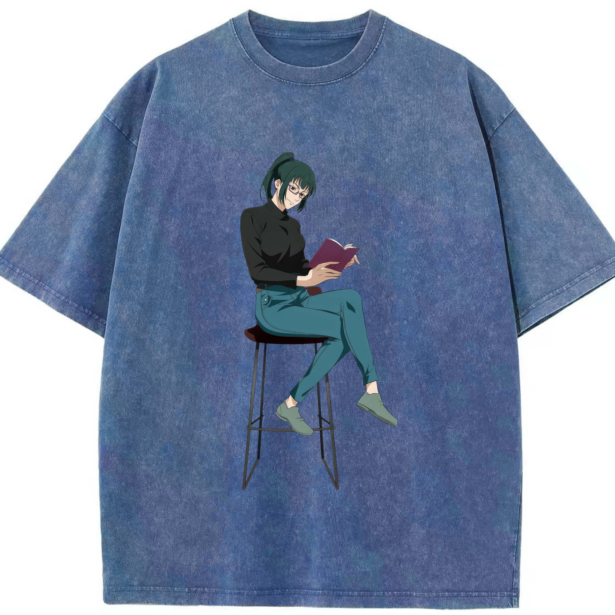 （画像用） 呪術廻戦 Jujutsu Kaisen 綿100% ヴィンテージ風 半袖Tシャツ（フロントプリント）