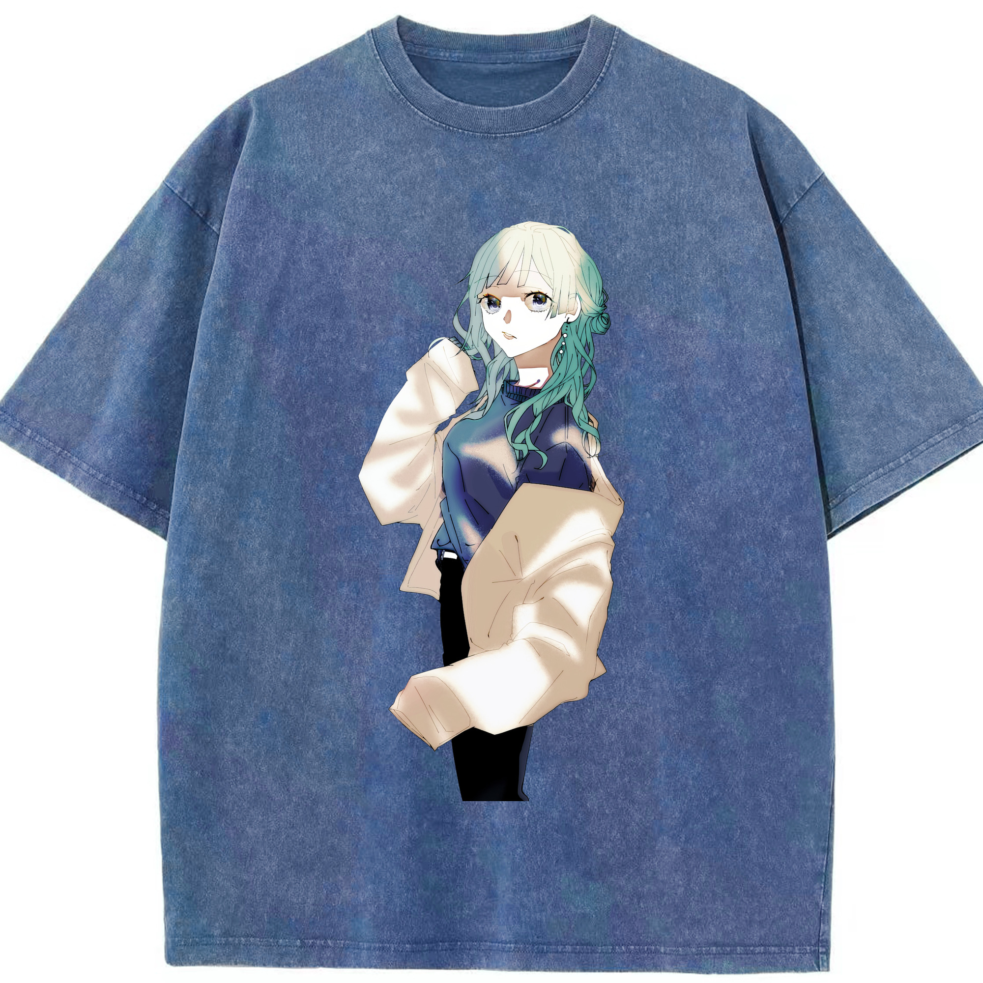 （画像用） 呪術廻戦 Jujutsu Kaisen 綿100% ヴィンテージ風 半袖Tシャツ（フロントプリント）