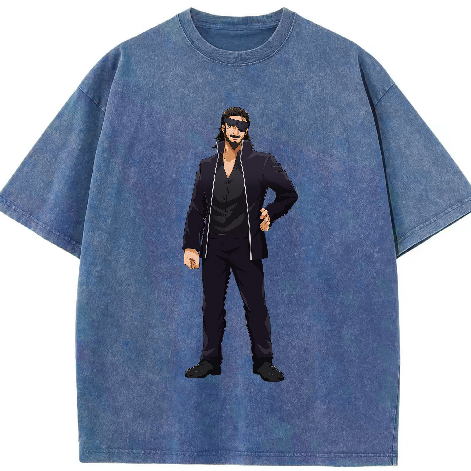 （画像用） 呪術廻戦 Jujutsu Kaisen 綿100% ヴィンテージ風 半袖Tシャツ（フロントプリント）