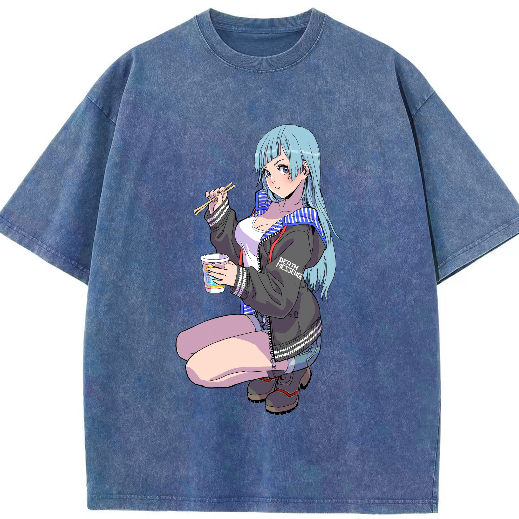 （画像用） 呪術廻戦 Jujutsu Kaisen 綿100% ヴィンテージ風 半袖Tシャツ（フロントプリント）