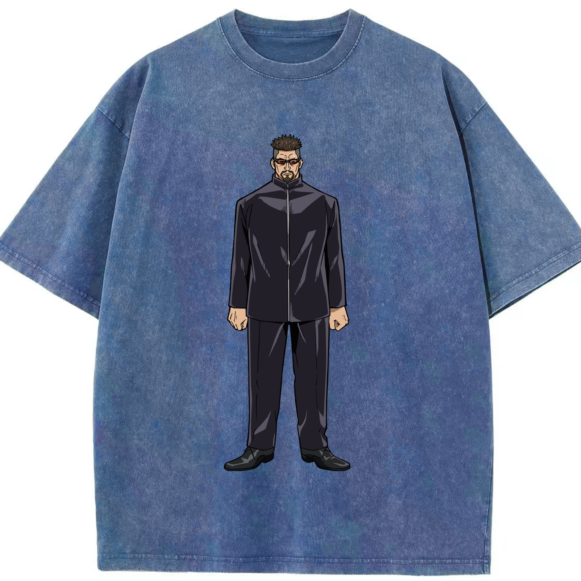 （画像用） 呪術廻戦 Jujutsu Kaisen 綿100% ヴィンテージ風 半袖Tシャツ（フロントプリント）