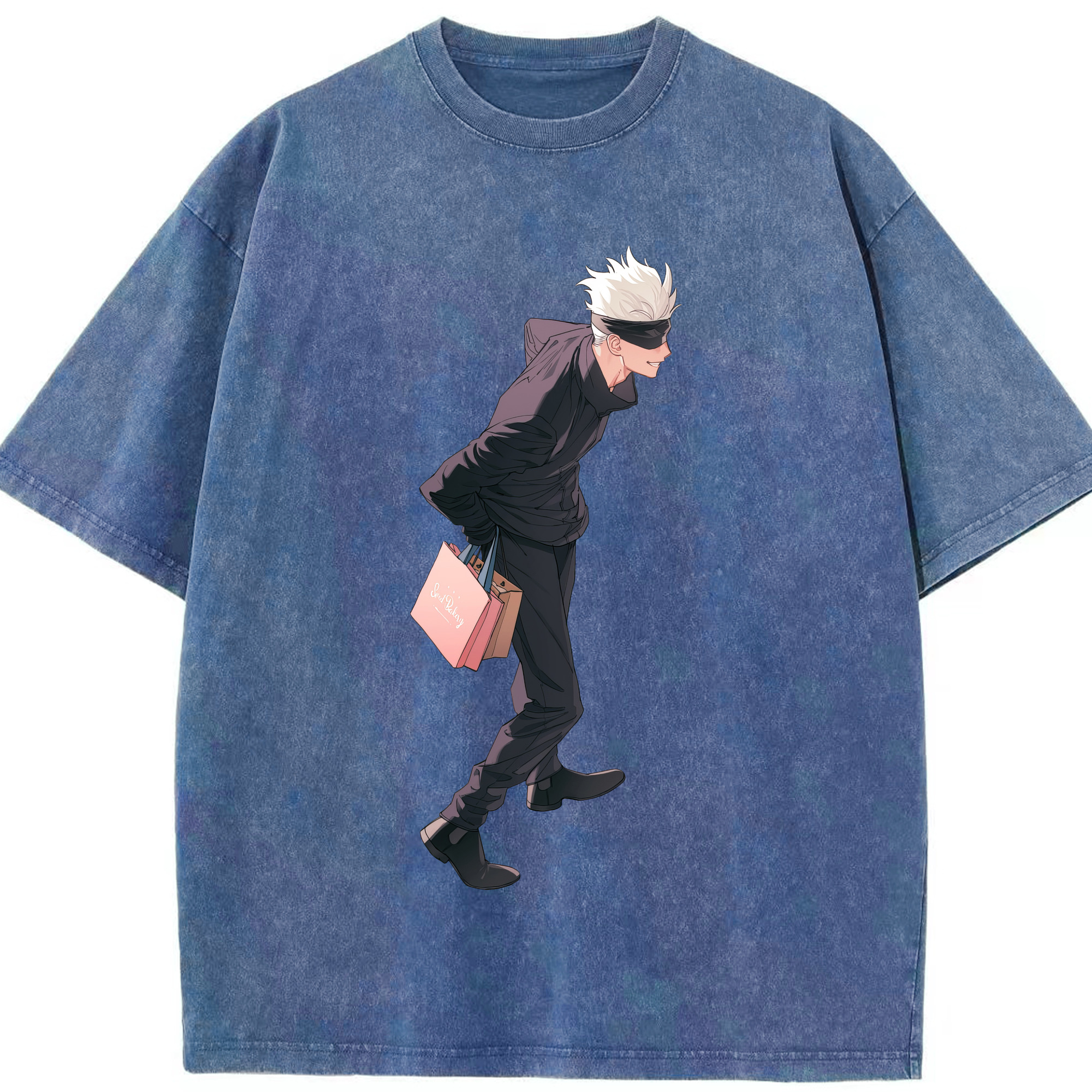 （画像用） 呪術廻戦 Jujutsu Kaisen 綿100% ヴィンテージ風 半袖Tシャツ（フロントプリント）
