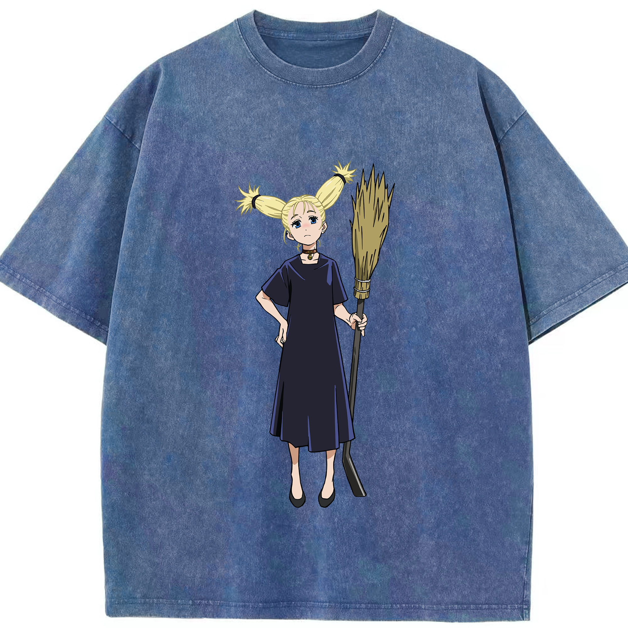 （画像用） 呪術廻戦 Jujutsu Kaisen 綿100% ヴィンテージ風 半袖Tシャツ（フロントプリント）