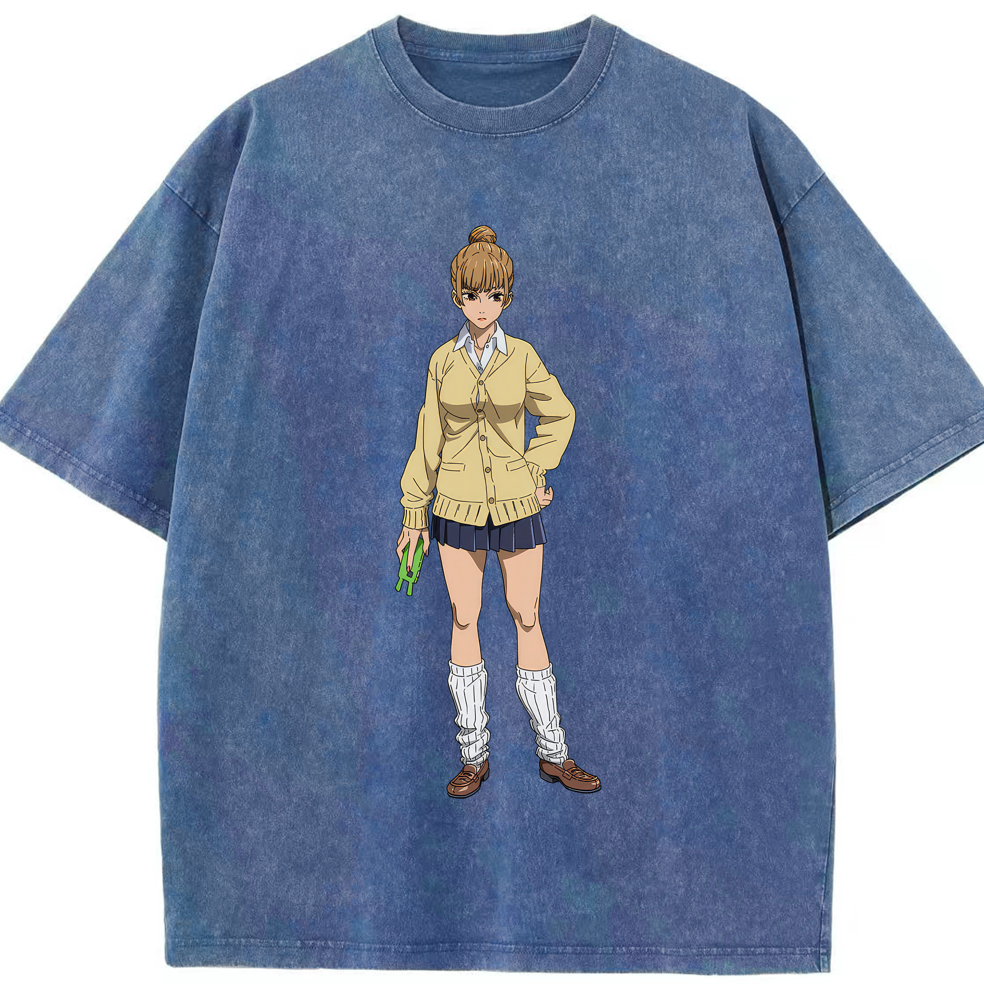 （画像用） 呪術廻戦 Jujutsu Kaisen 綿100% ヴィンテージ風 半袖Tシャツ（フロントプリント）