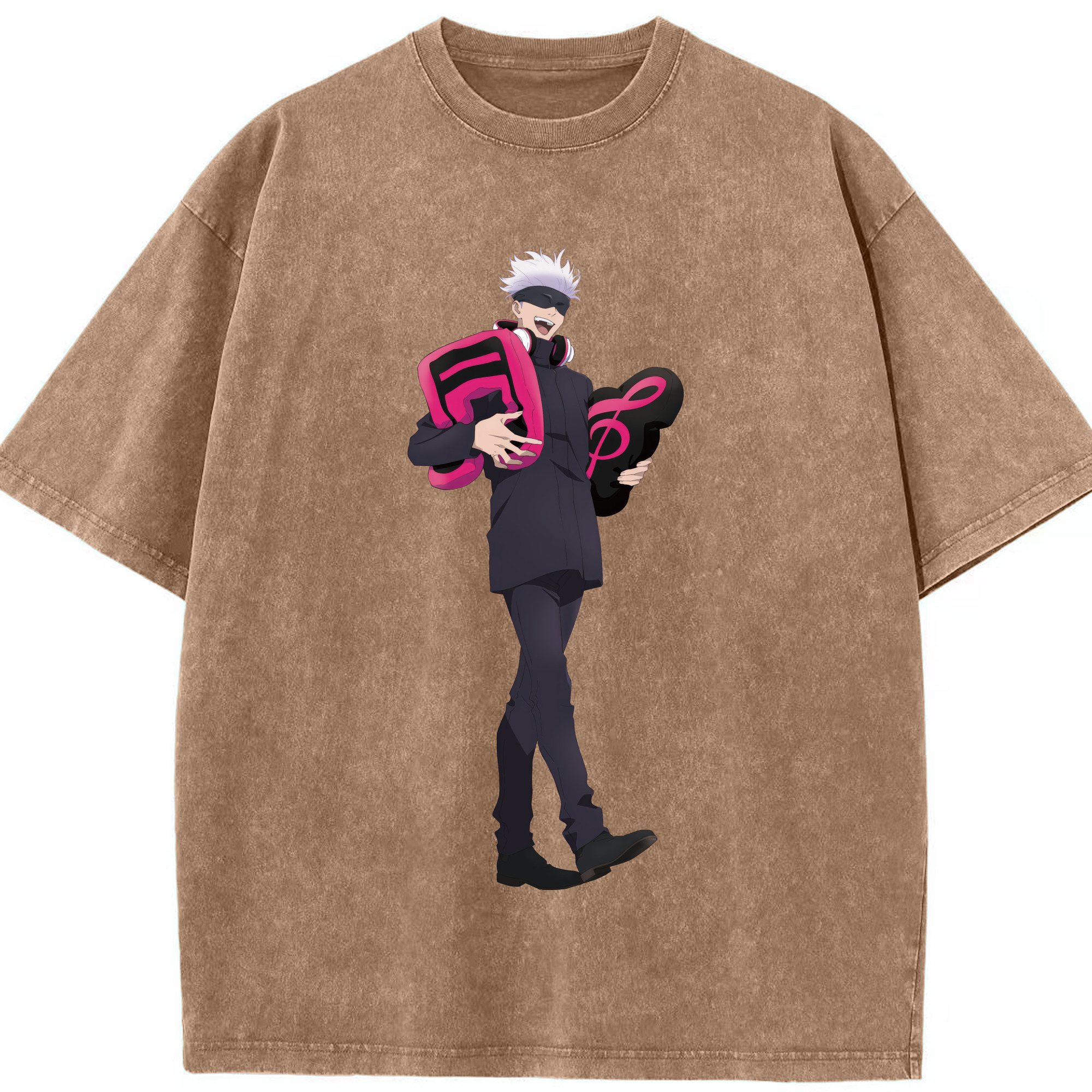 （画像用） 呪術廻戦 Jujutsu Kaisen 綿100% ヴィンテージ風 半袖Tシャツ（フロントプリント）