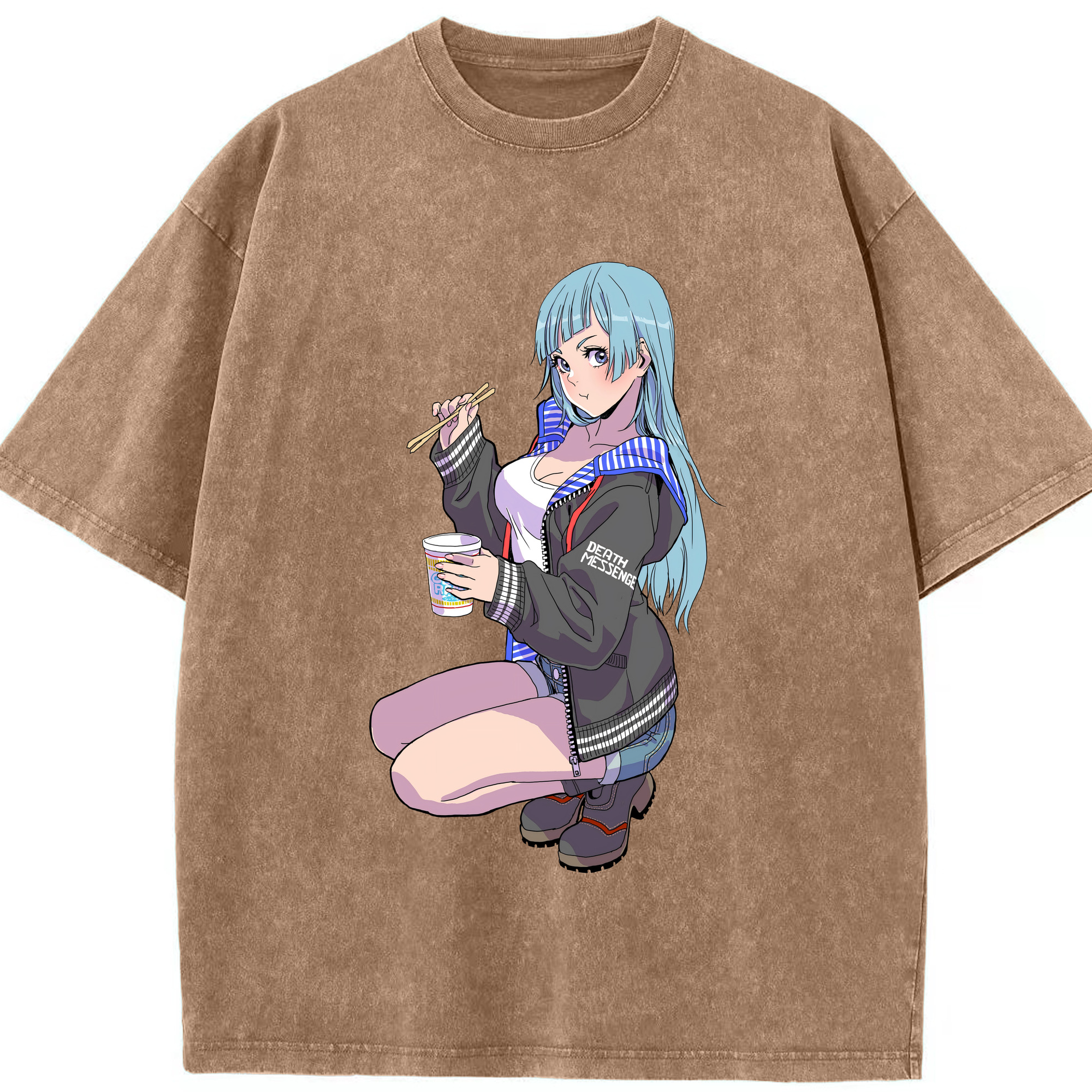 （画像用） 呪術廻戦 Jujutsu Kaisen 綿100% ヴィンテージ風 半袖Tシャツ（フロントプリント）