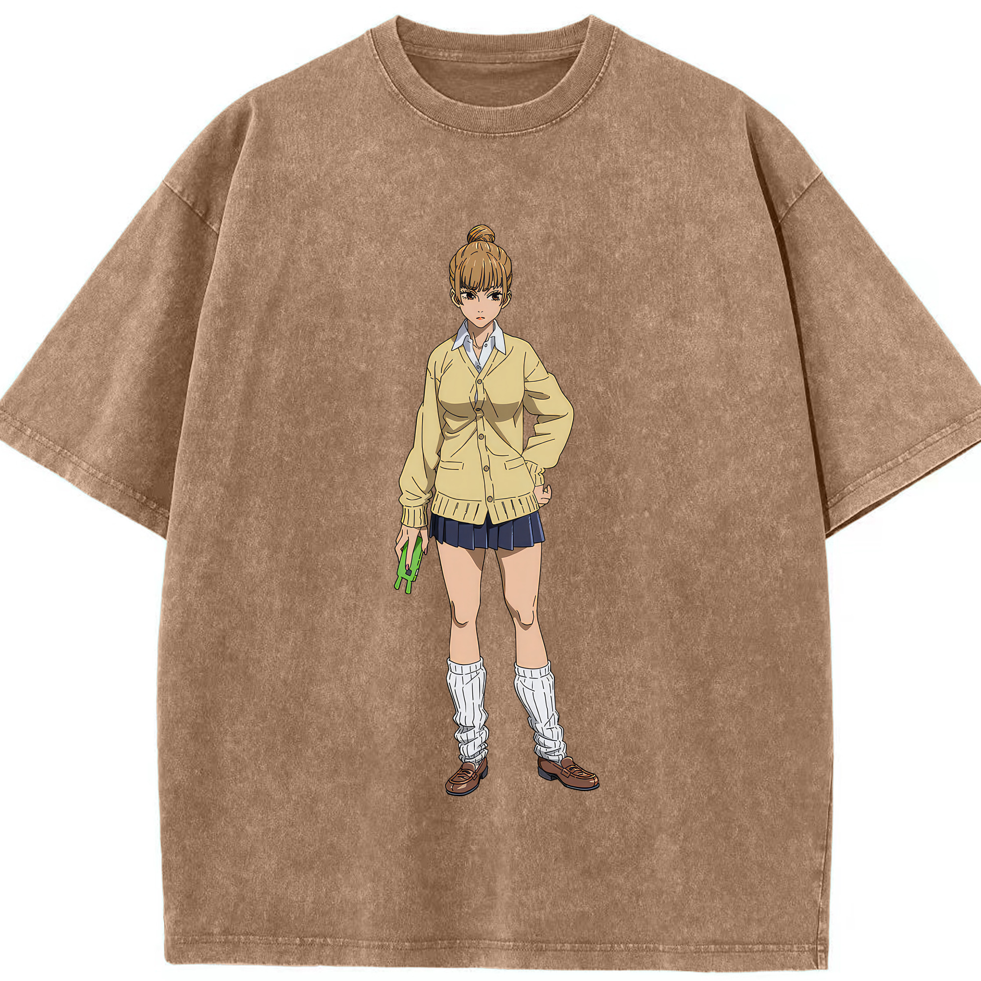 （画像用） 呪術廻戦 Jujutsu Kaisen 綿100% ヴィンテージ風 半袖Tシャツ（フロントプリント）