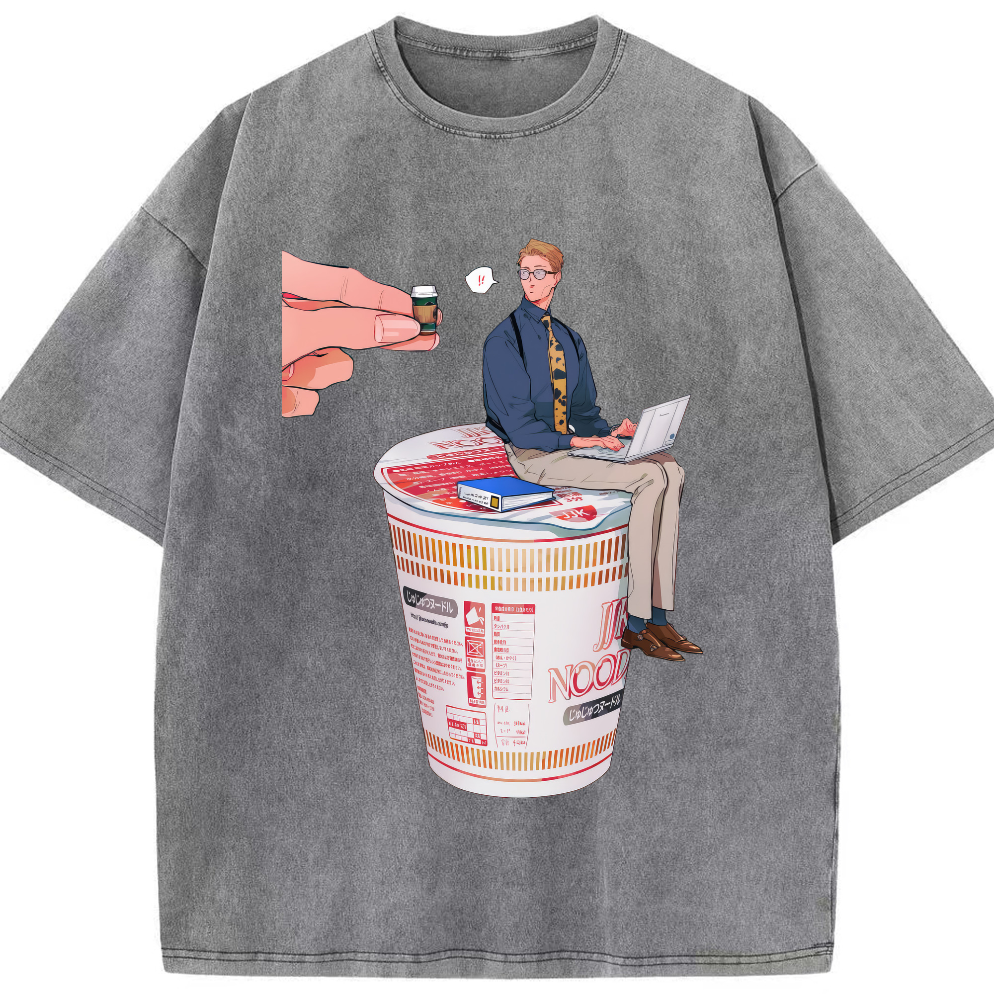 （画像用） 呪術廻戦 Jujutsu Kaisen 綿100% ヴィンテージ風 半袖Tシャツ（フロントプリント）