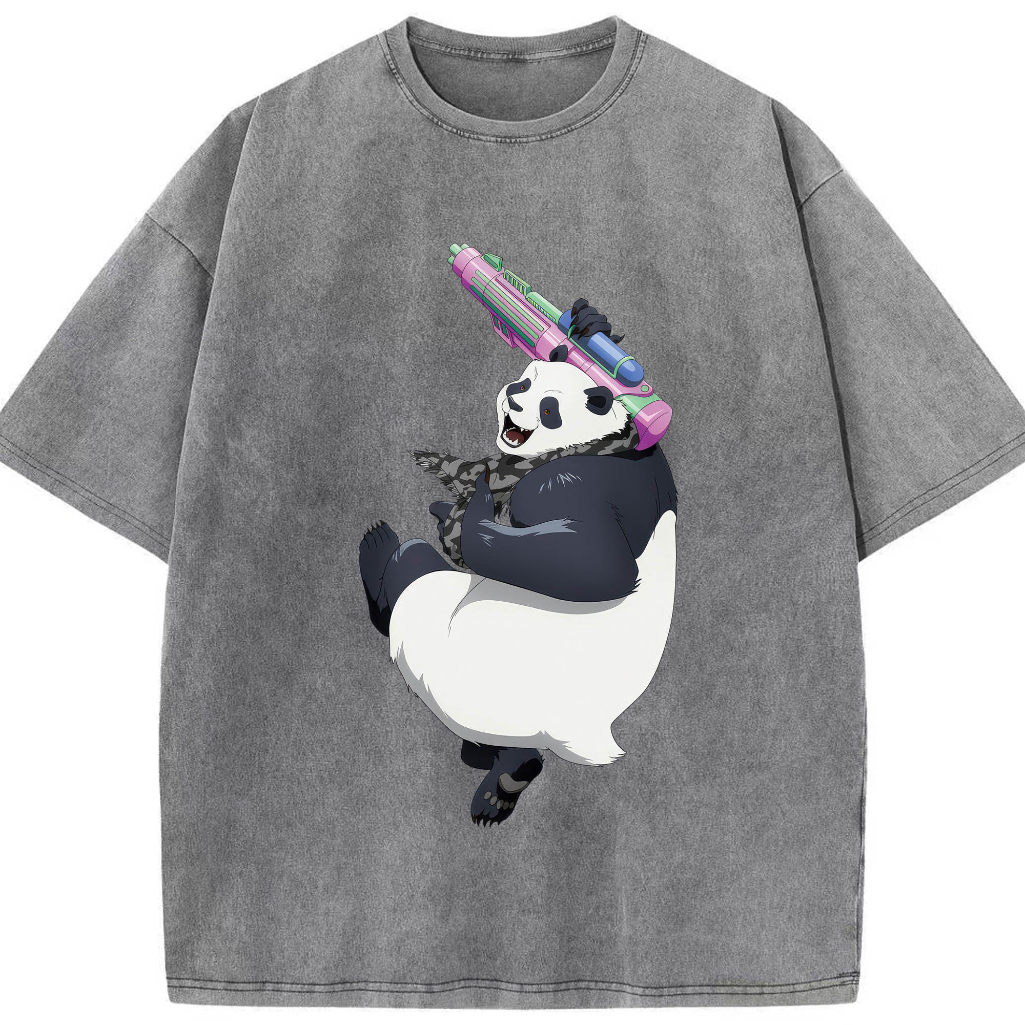 （画像用） 呪術廻戦 Jujutsu Kaisen 綿100% ヴィンテージ風 半袖Tシャツ（フロントプリント）