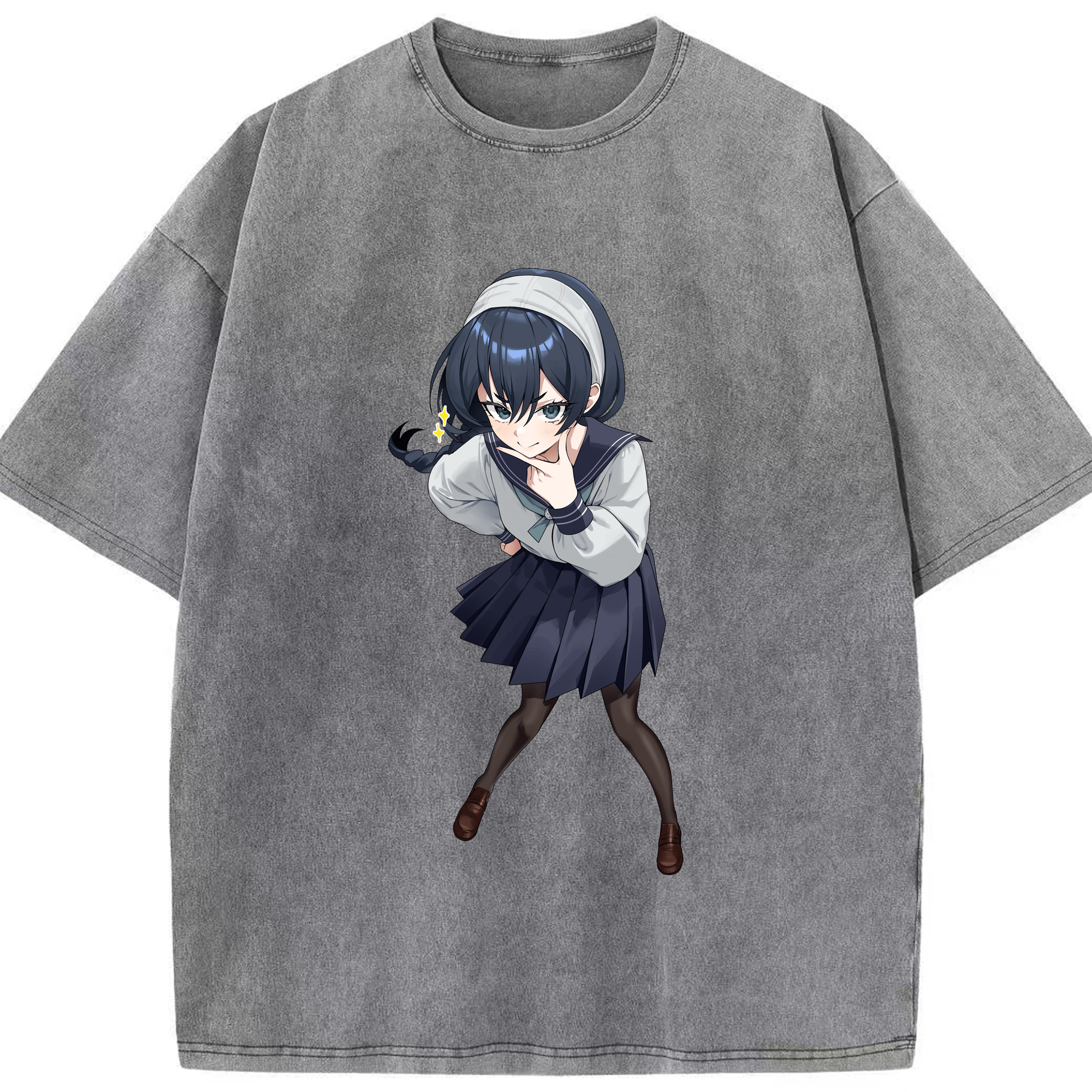 （画像用） 呪術廻戦 Jujutsu Kaisen 綿100% ヴィンテージ風 半袖Tシャツ（フロントプリント）