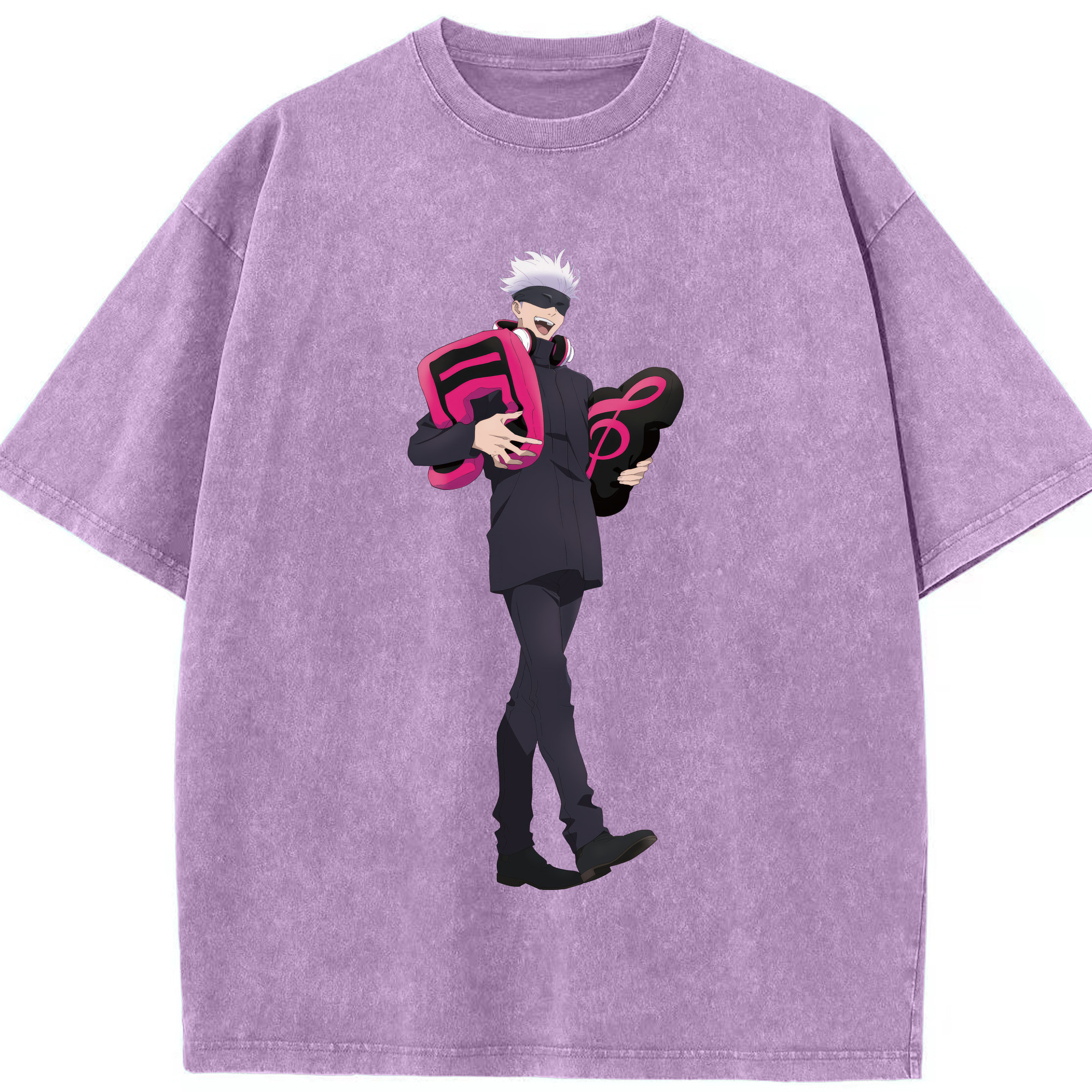 （画像用） 呪術廻戦 Jujutsu Kaisen 綿100% ヴィンテージ風 半袖Tシャツ（フロントプリント）