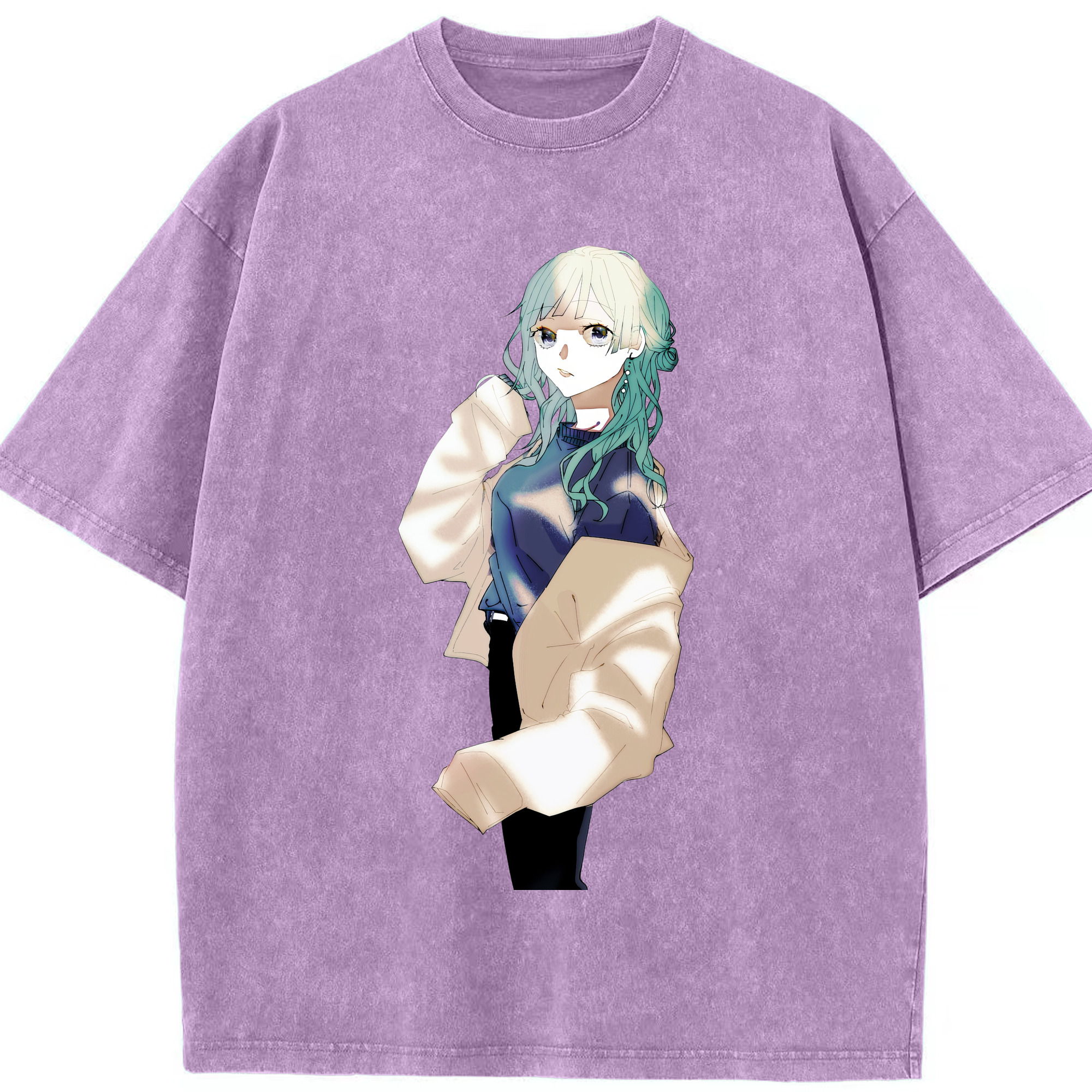 （画像用） 呪術廻戦 Jujutsu Kaisen 綿100% ヴィンテージ風 半袖Tシャツ（フロントプリント）