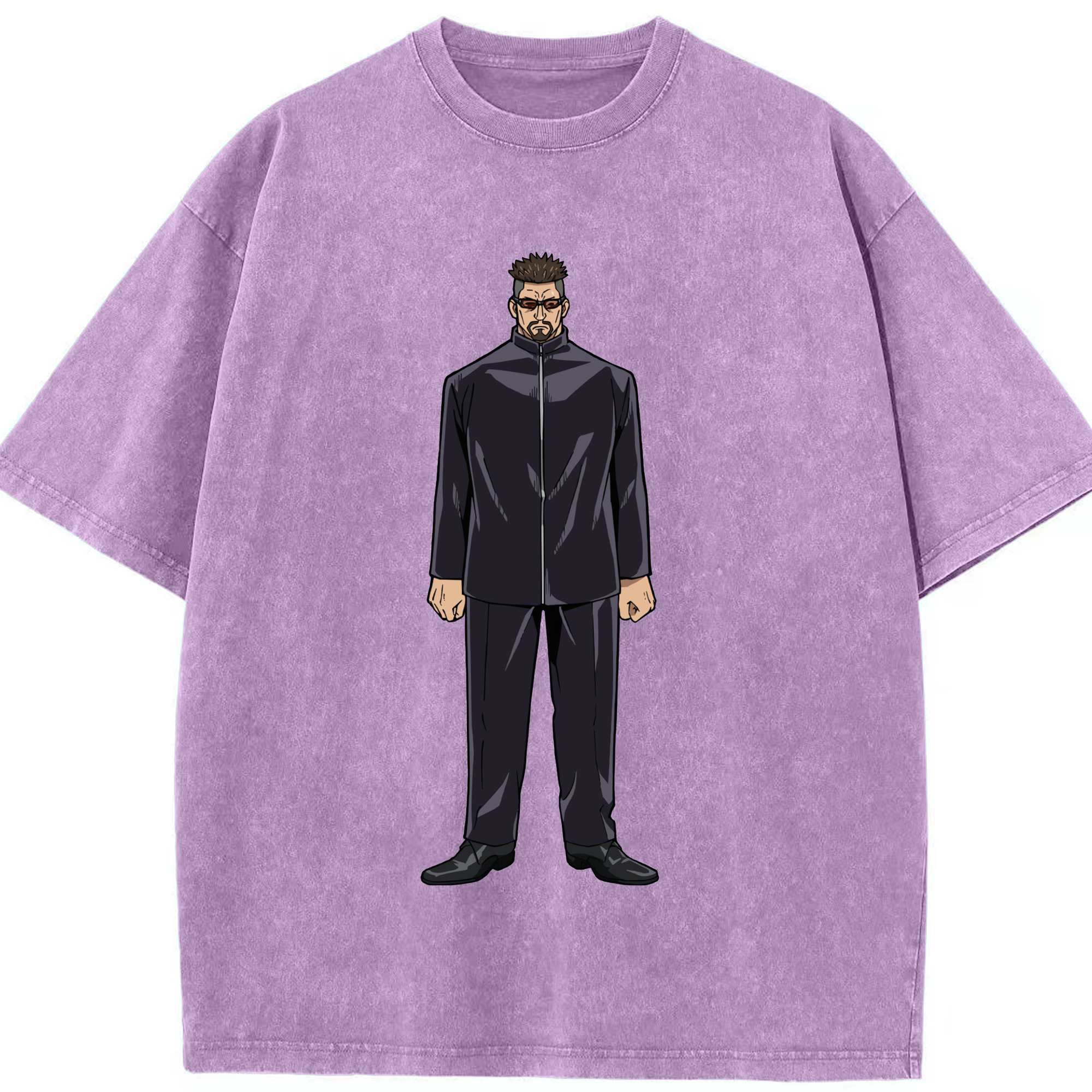 （画像用） 呪術廻戦 Jujutsu Kaisen 綿100% ヴィンテージ風 半袖Tシャツ（フロントプリント）