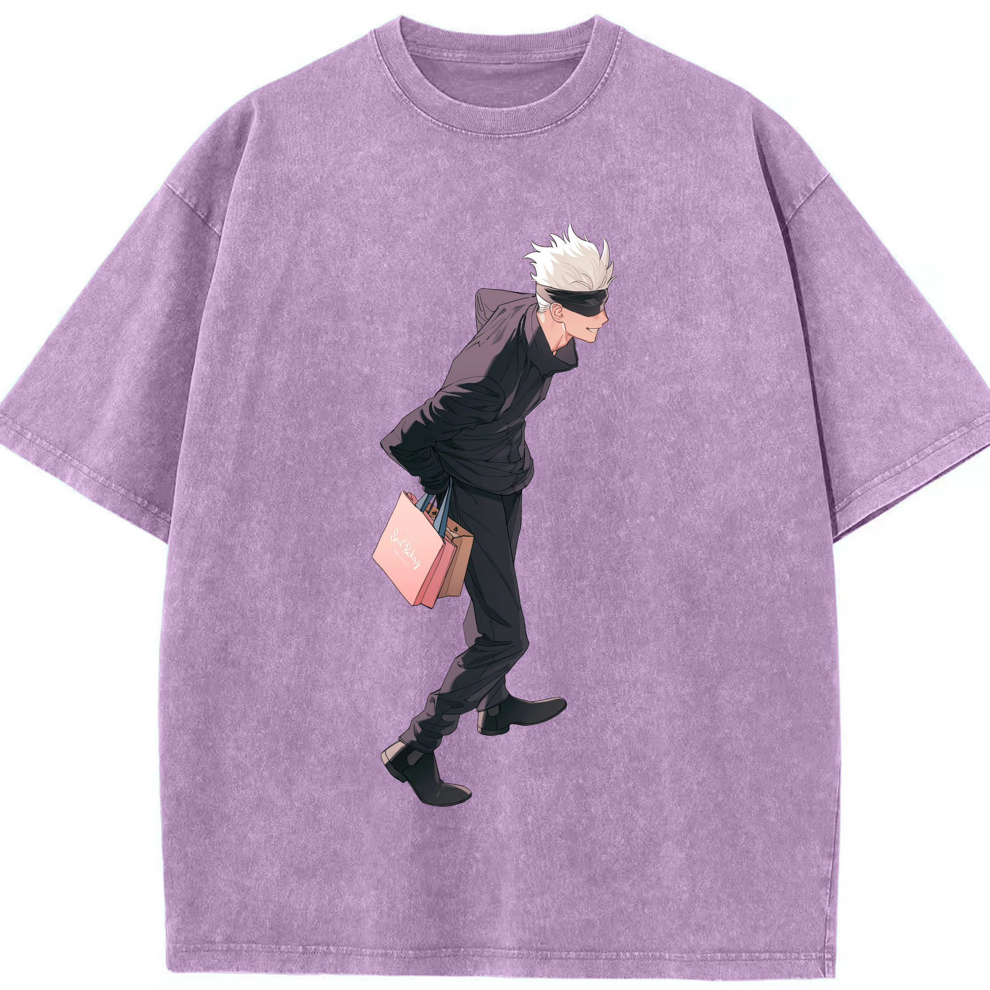 （画像用） 呪術廻戦 Jujutsu Kaisen 綿100% ヴィンテージ風 半袖Tシャツ（フロントプリント）