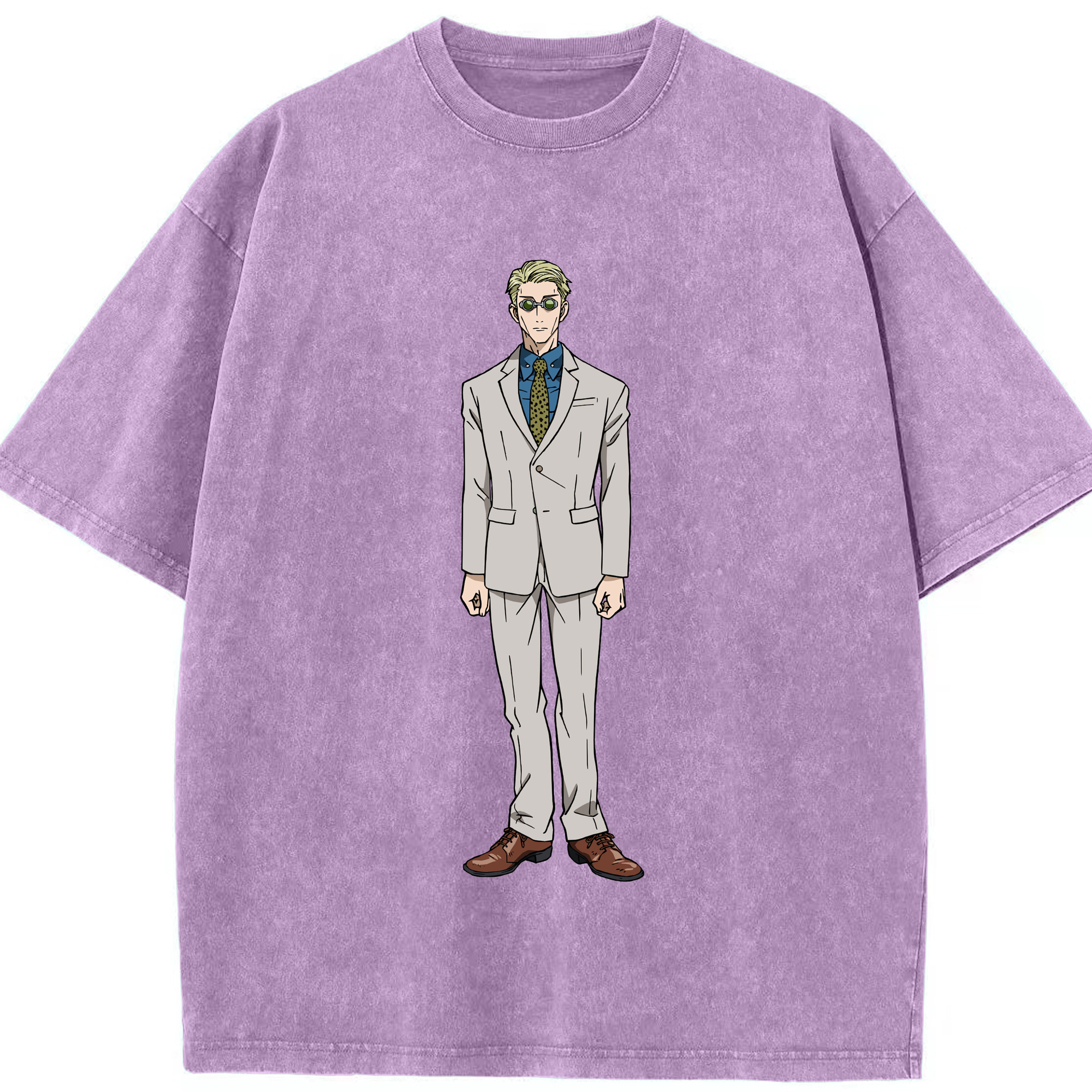（画像用） 呪術廻戦 Jujutsu Kaisen 綿100% ヴィンテージ風 半袖Tシャツ（フロントプリント）