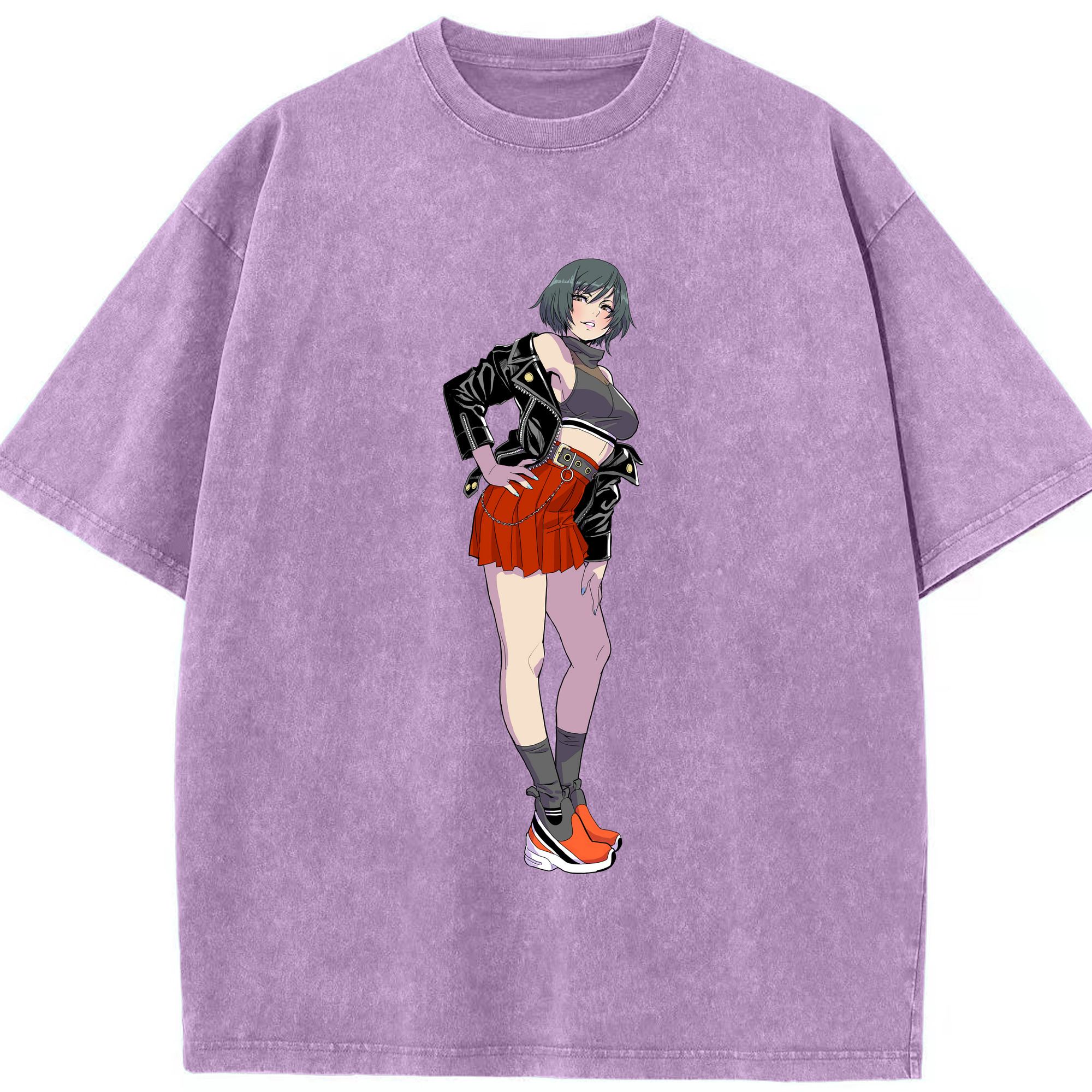 （画像用） 呪術廻戦 Jujutsu Kaisen 綿100% ヴィンテージ風 半袖Tシャツ（フロントプリント）