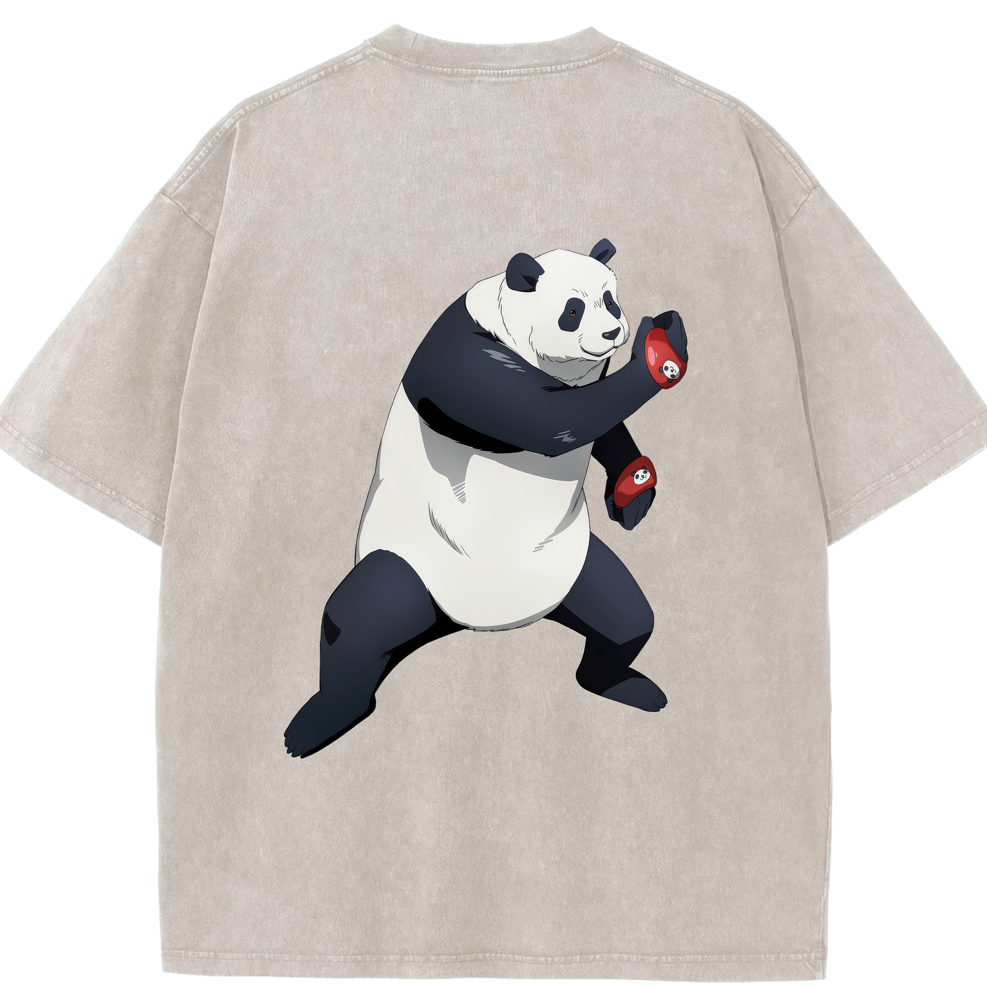 （画像用） 呪術廻戦 Jujutsu Kaisen 綿100% ヴィンテージ風 半袖Tシャツ（背面プリント）