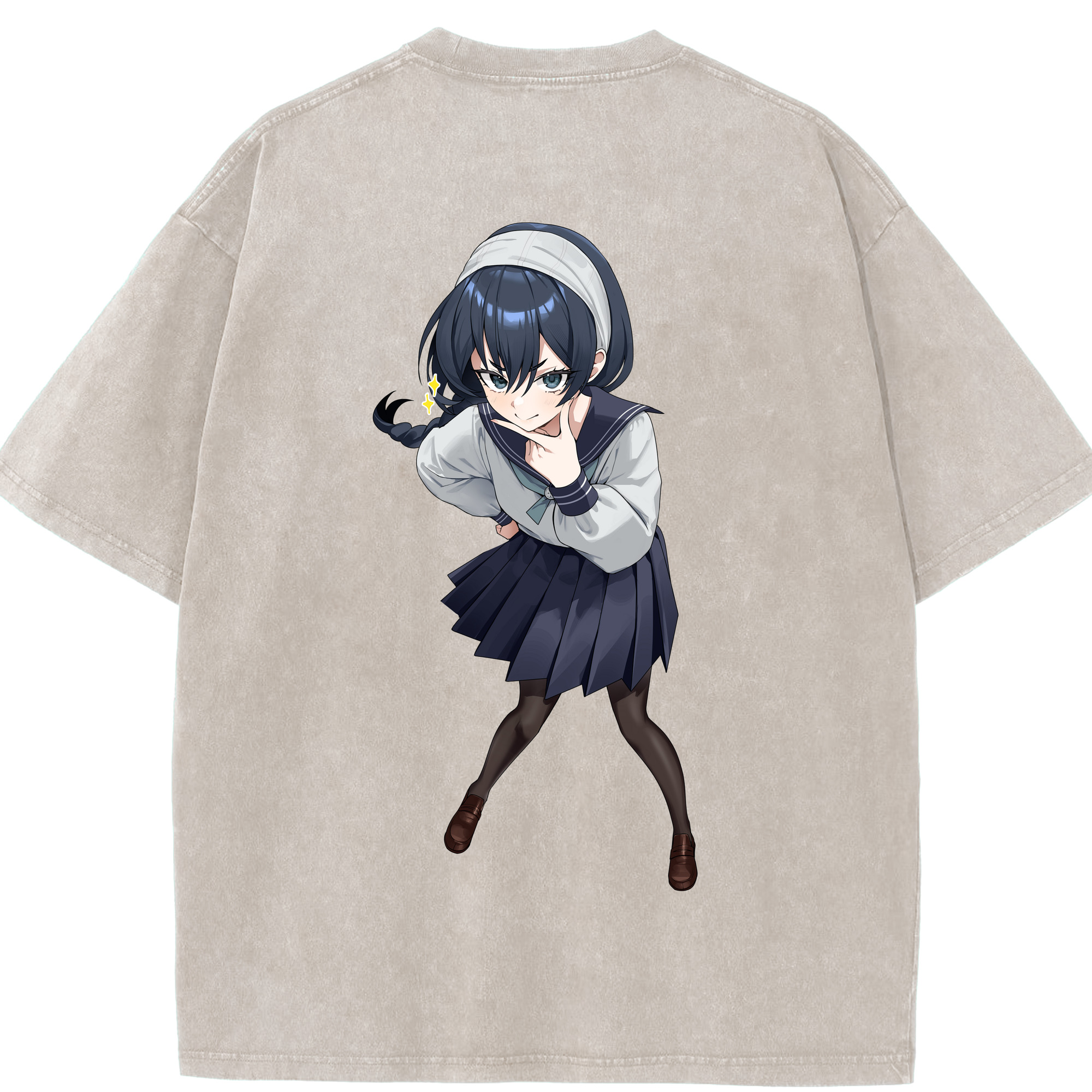 （画像用） 呪術廻戦 Jujutsu Kaisen 綿100% ヴィンテージ風 半袖Tシャツ（背面プリント）
