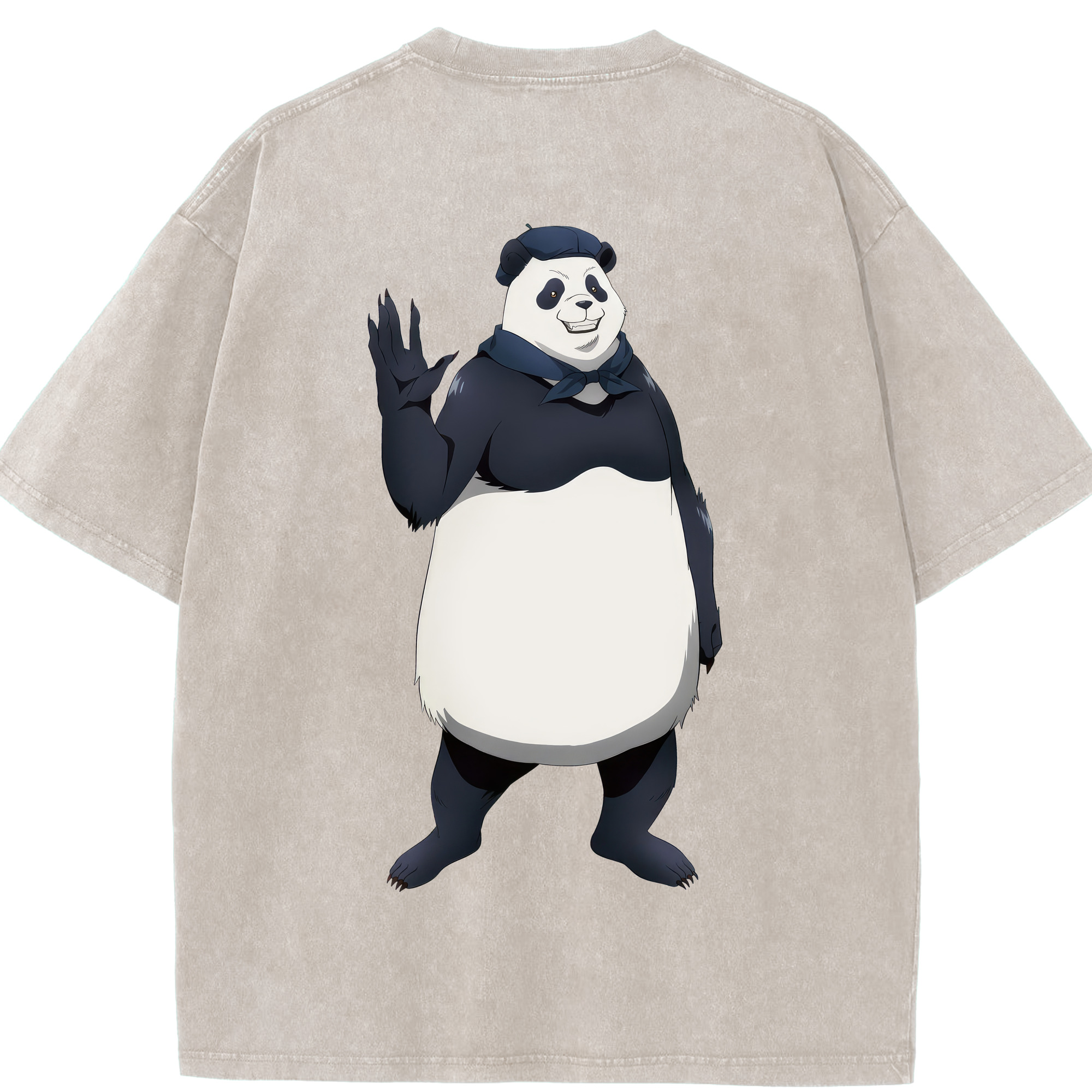 （画像用） 呪術廻戦 Jujutsu Kaisen 綿100% ヴィンテージ風 半袖Tシャツ（背面プリント）