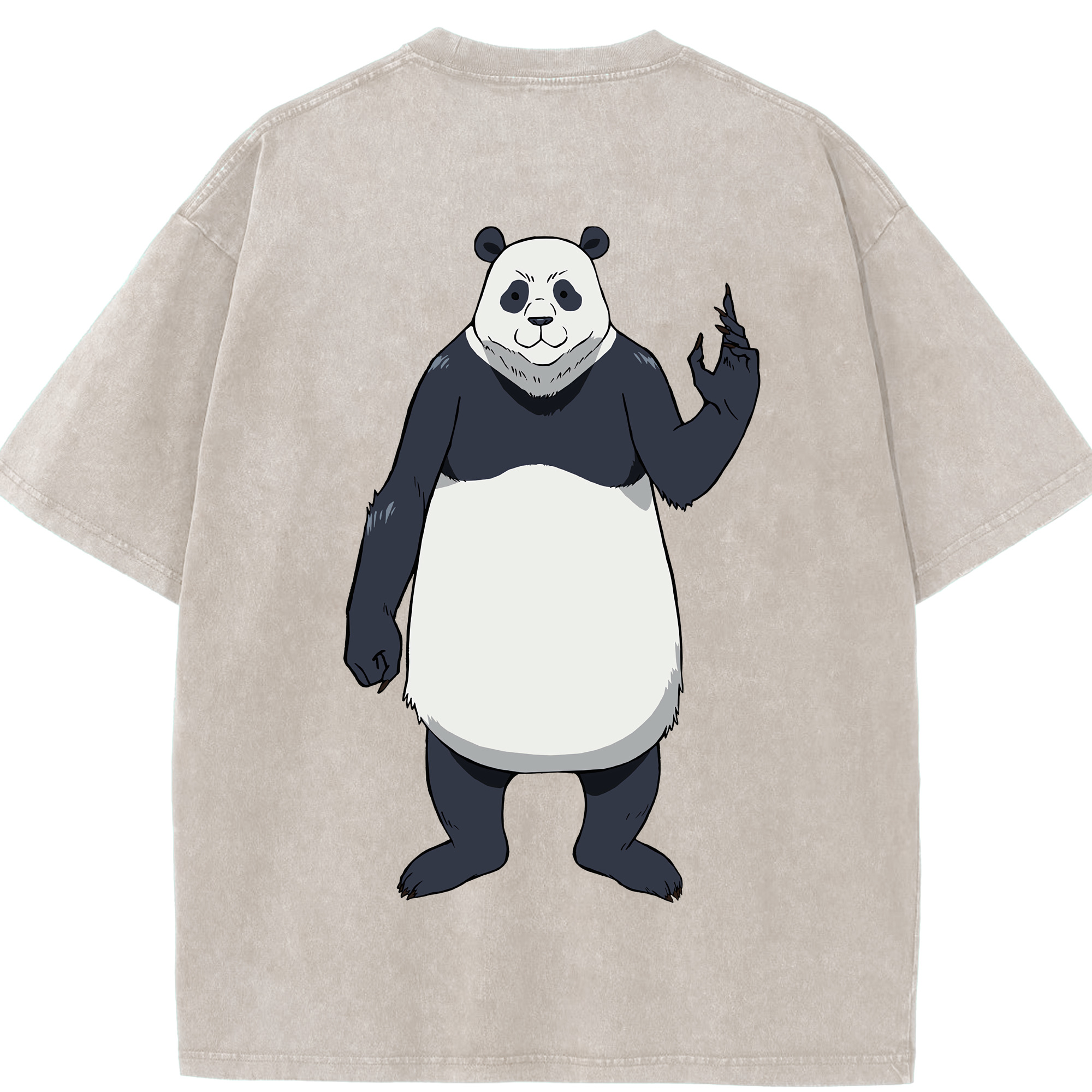 （画像用） 呪術廻戦 Jujutsu Kaisen 綿100% ヴィンテージ風 半袖Tシャツ（背面プリント）