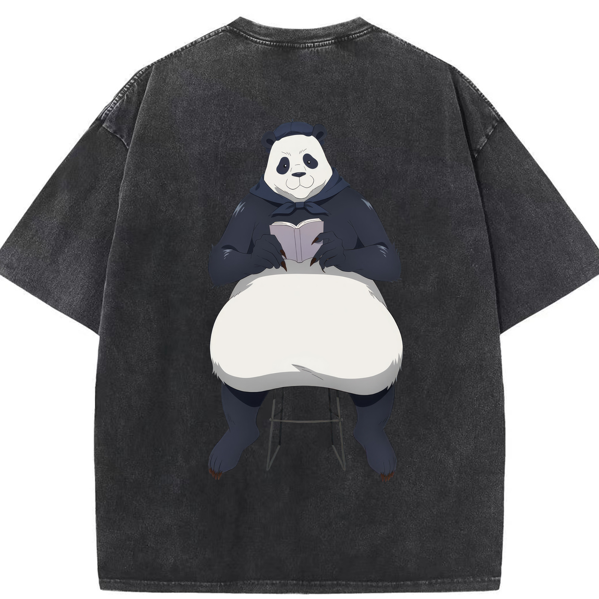 （画像用） 呪術廻戦 Jujutsu Kaisen 綿100% ヴィンテージ風 半袖Tシャツ（背面プリント）