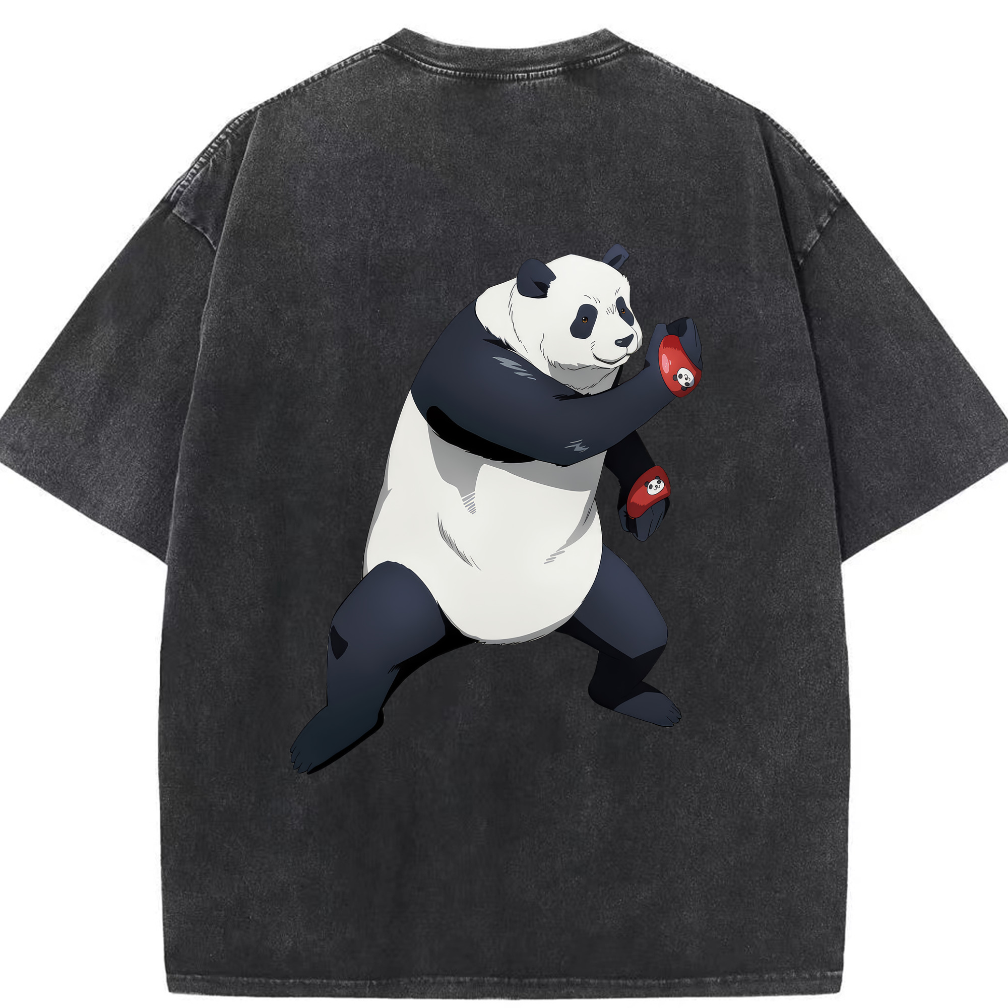 （画像用） 呪術廻戦 Jujutsu Kaisen 綿100% ヴィンテージ風 半袖Tシャツ（背面プリント）