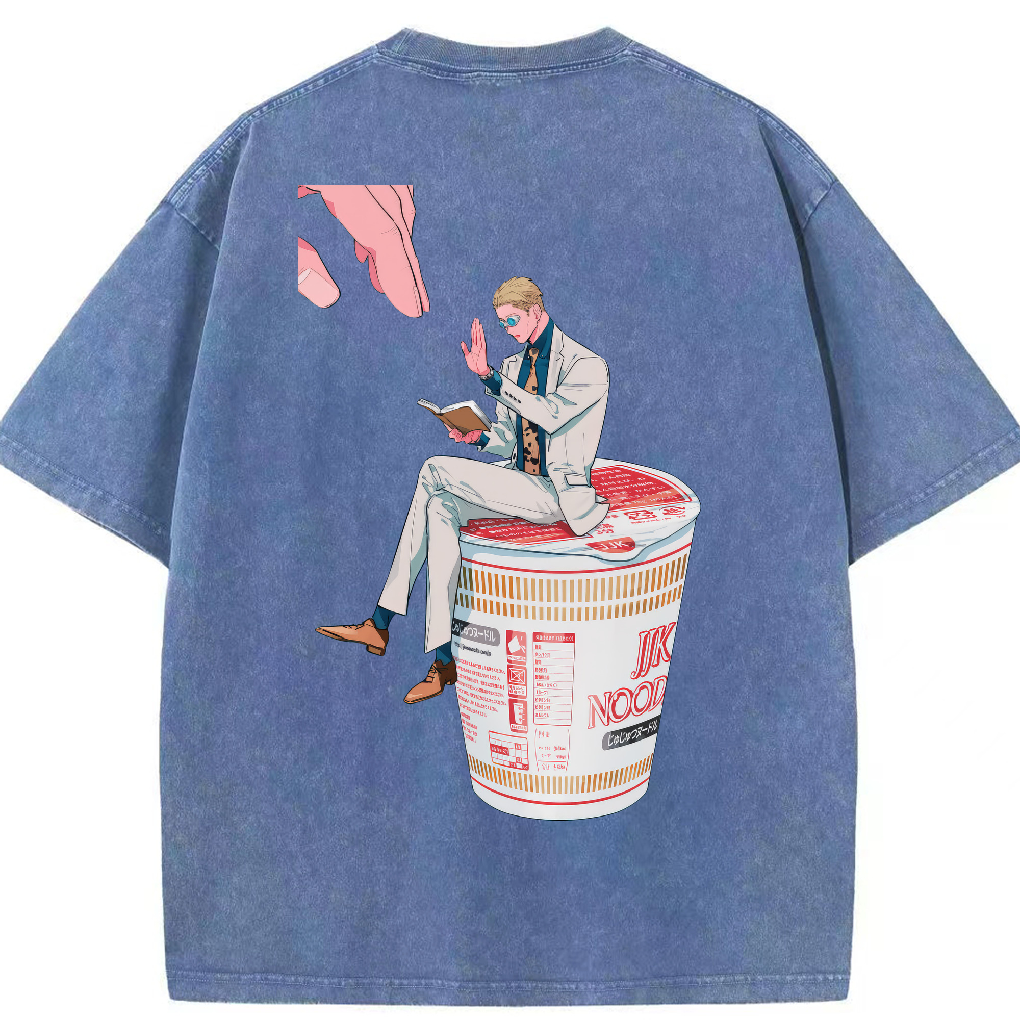 （画像用） 呪術廻戦 Jujutsu Kaisen 綿100% ヴィンテージ風 半袖Tシャツ（背面プリント）