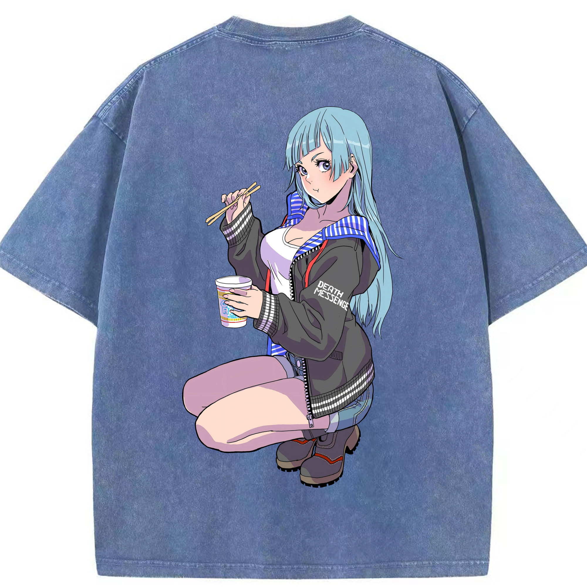 （画像用） 呪術廻戦 Jujutsu Kaisen 綿100% ヴィンテージ風 半袖Tシャツ（背面プリント）