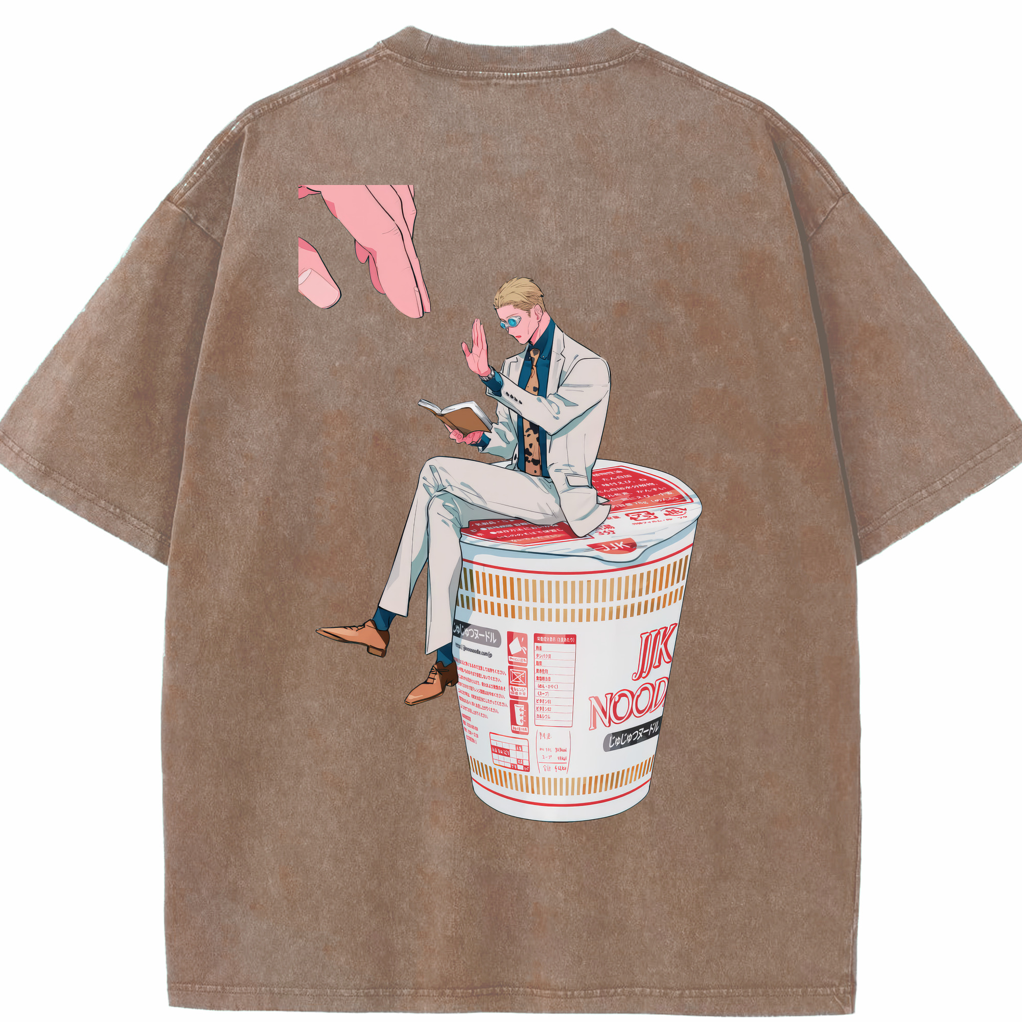 （画像用） 呪術廻戦 Jujutsu Kaisen 綿100% ヴィンテージ風 半袖Tシャツ（背面プリント）