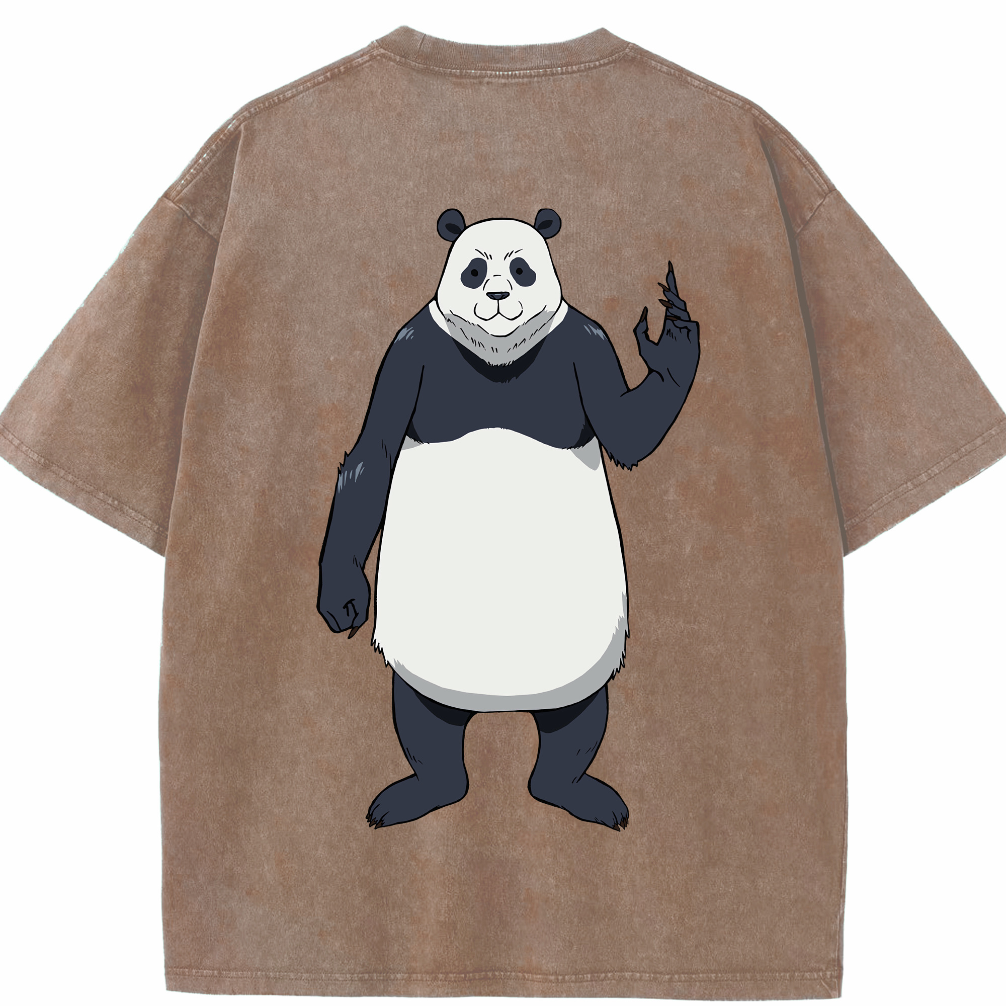 （画像用） 呪術廻戦 Jujutsu Kaisen 綿100% ヴィンテージ風 半袖Tシャツ（背面プリント）
