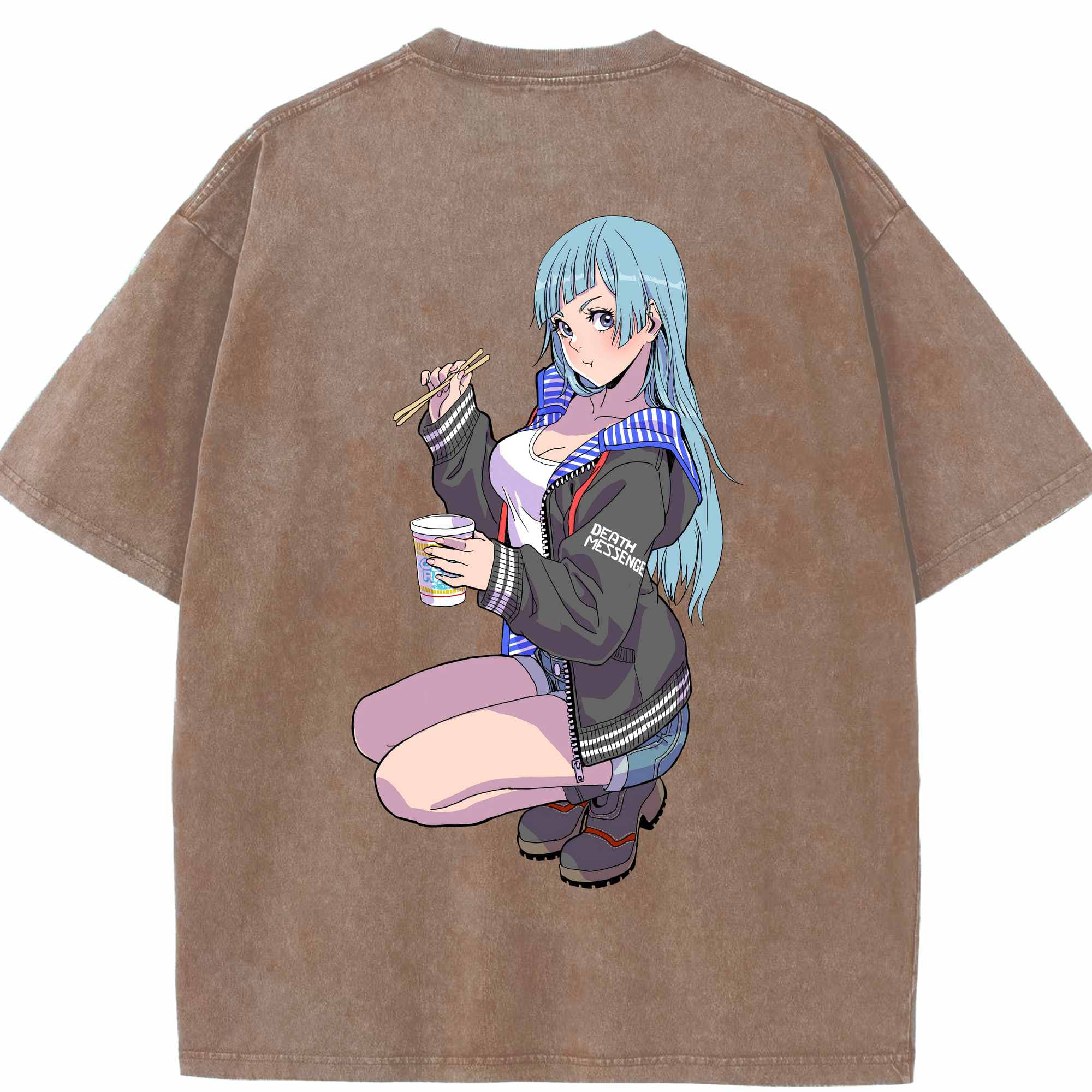 （画像用） 呪術廻戦 Jujutsu Kaisen 綿100% ヴィンテージ風 半袖Tシャツ（背面プリント）