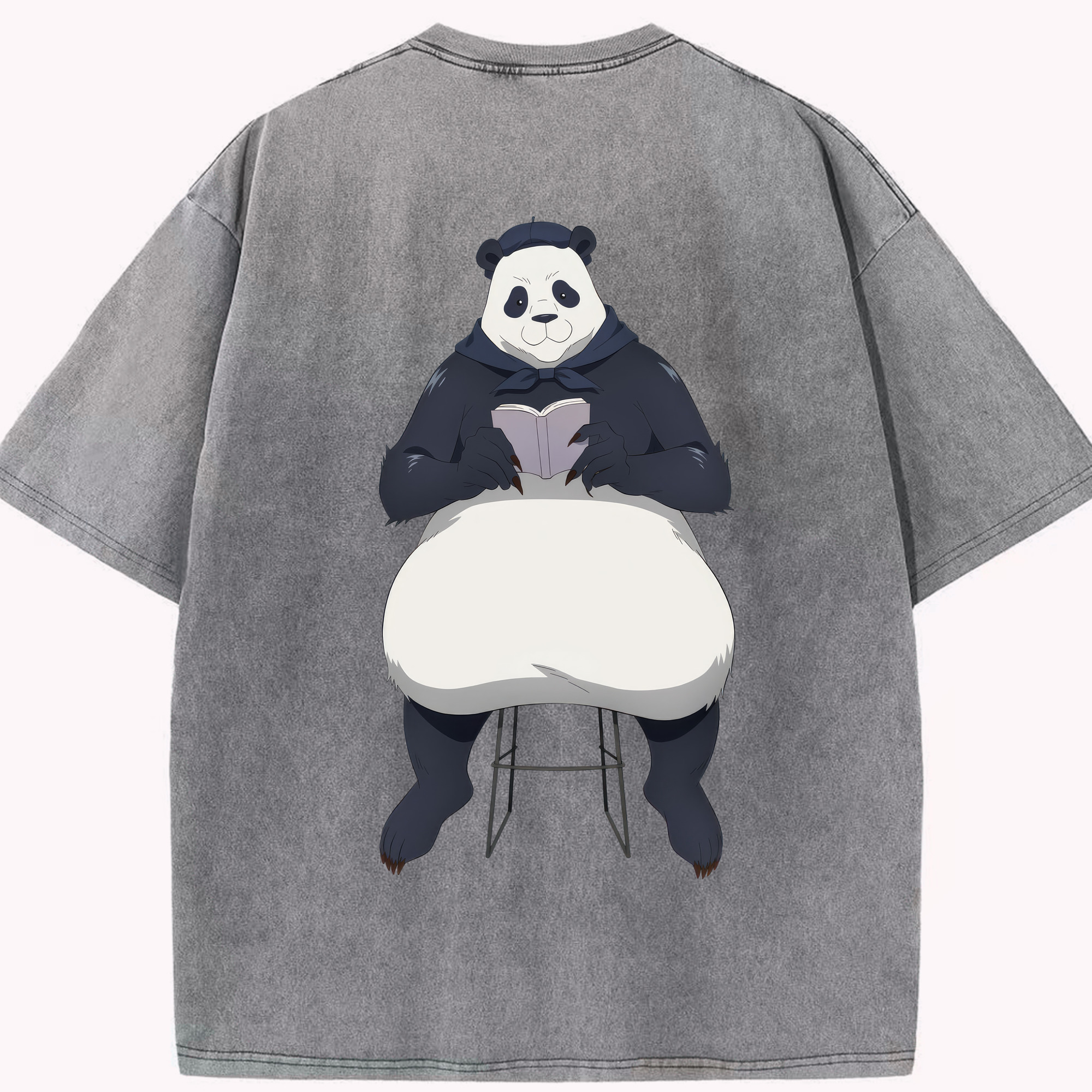（画像用） 呪術廻戦 Jujutsu Kaisen 綿100% ヴィンテージ風 半袖Tシャツ（背面プリント）