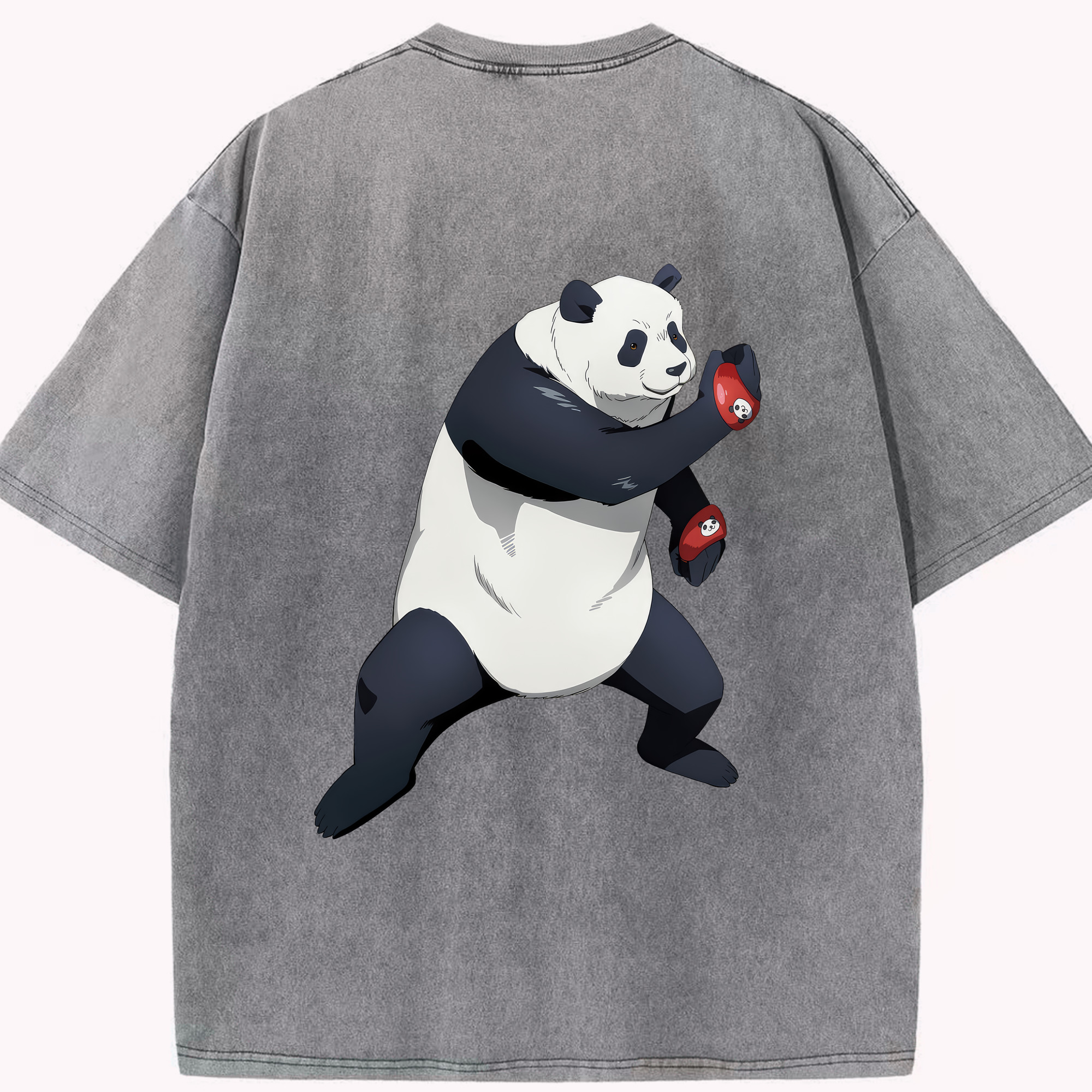 （画像用） 呪術廻戦 Jujutsu Kaisen 綿100% ヴィンテージ風 半袖Tシャツ（背面プリント）