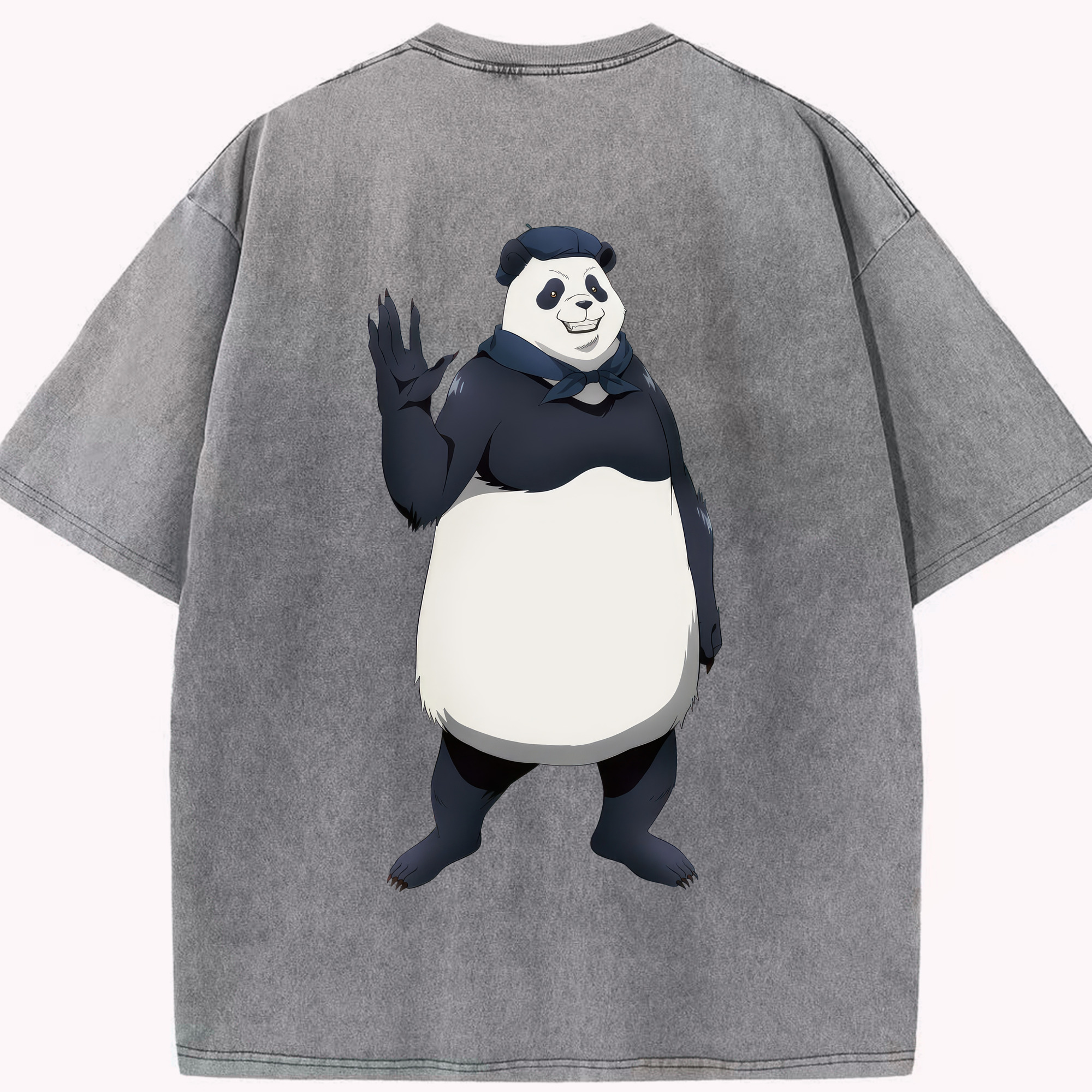 （画像用） 呪術廻戦 Jujutsu Kaisen 綿100% ヴィンテージ風 半袖Tシャツ（背面プリント）