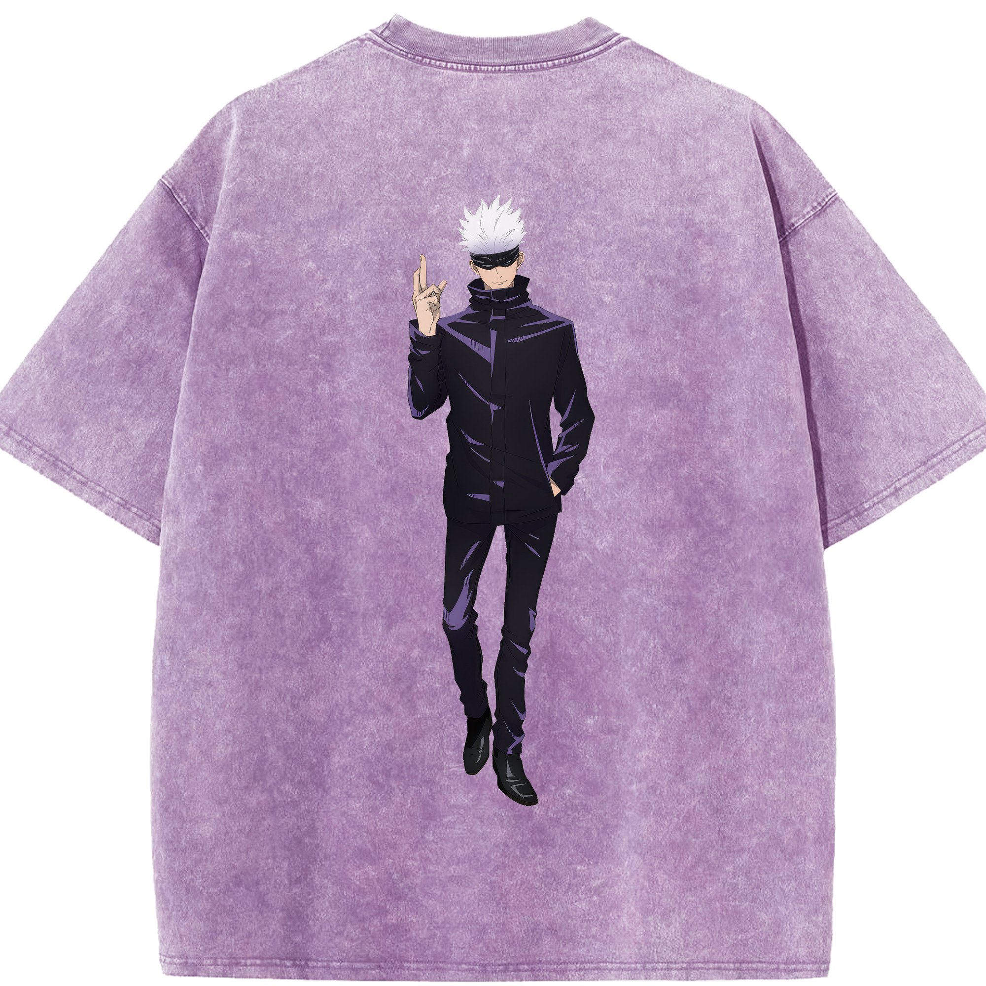 （画像用） 呪術廻戦 Jujutsu Kaisen 綿100% ヴィンテージ風 半袖Tシャツ（背面プリント）