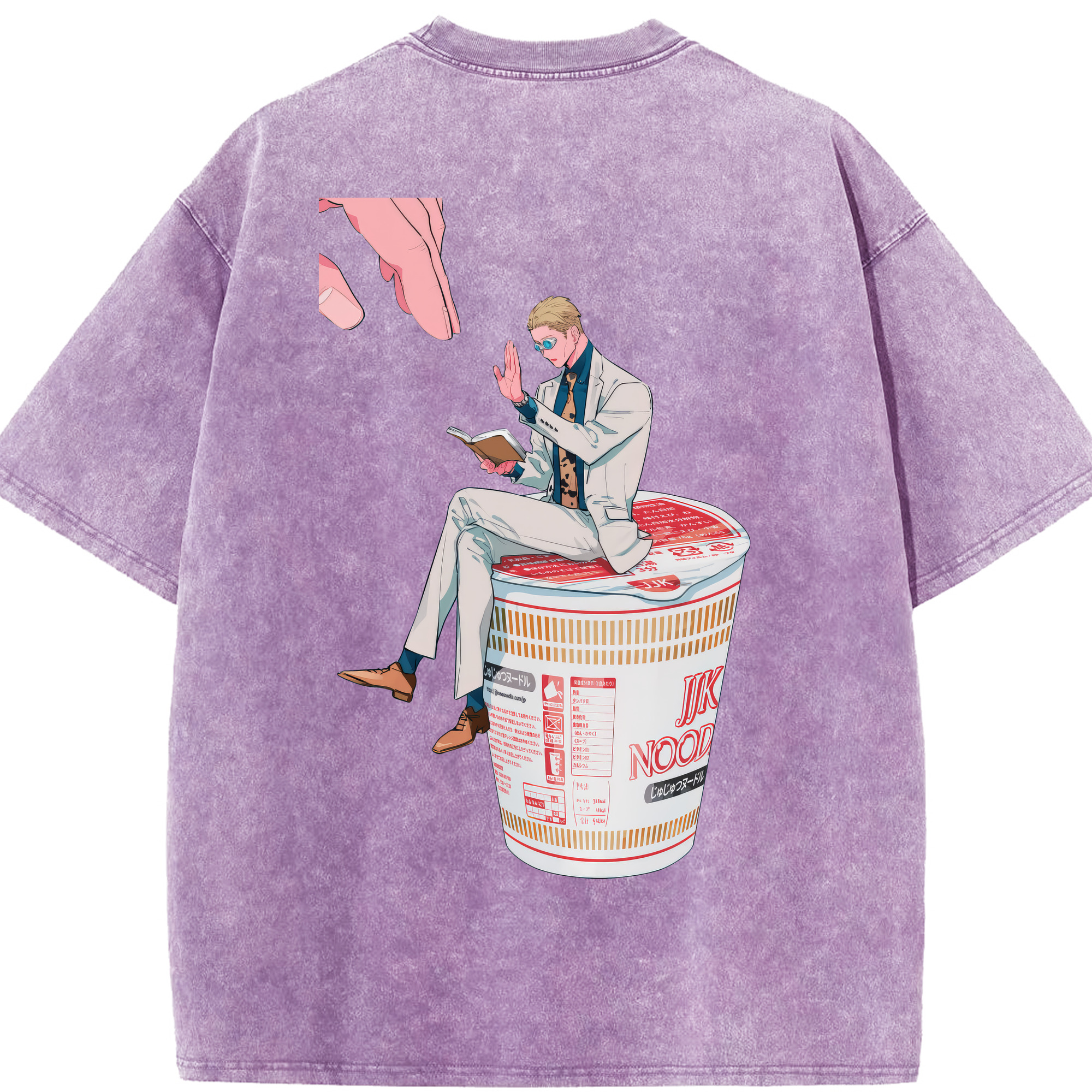 （画像用） 呪術廻戦 Jujutsu Kaisen 綿100% ヴィンテージ風 半袖Tシャツ（背面プリント）