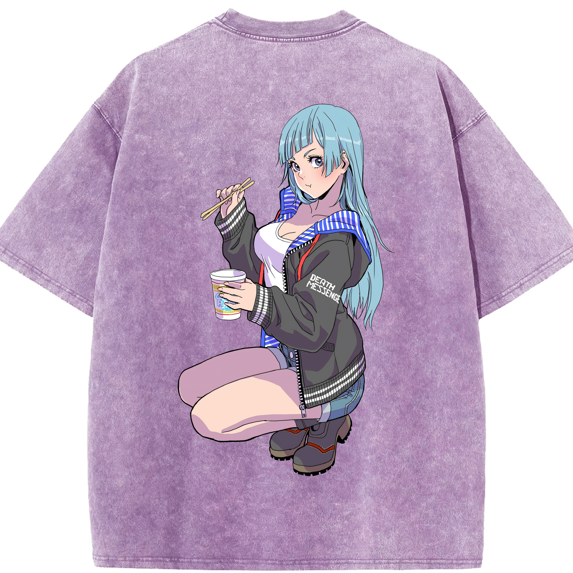 （画像用） 呪術廻戦 Jujutsu Kaisen 綿100% ヴィンテージ風 半袖Tシャツ（背面プリント）