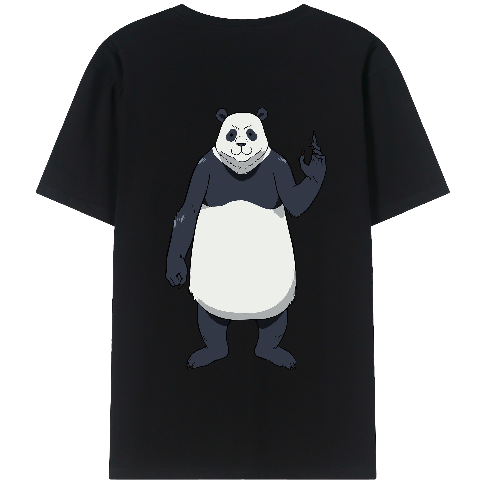 （画像用） 呪術廻戦 Jujutsu Kaisen 綿100％ メンズ半袖Tシャツ（バックプリント） 通気性