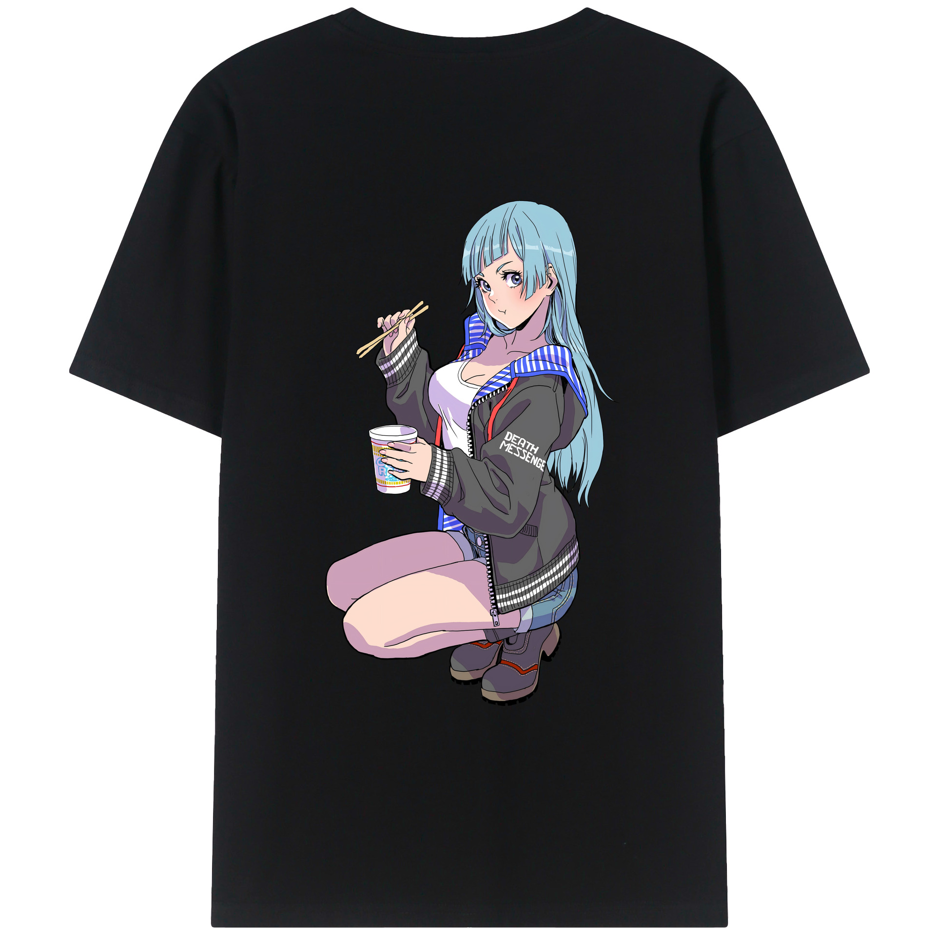 （画像用） 呪術廻戦 Jujutsu Kaisen 綿100％ メンズ半袖Tシャツ（バックプリント） 通気性