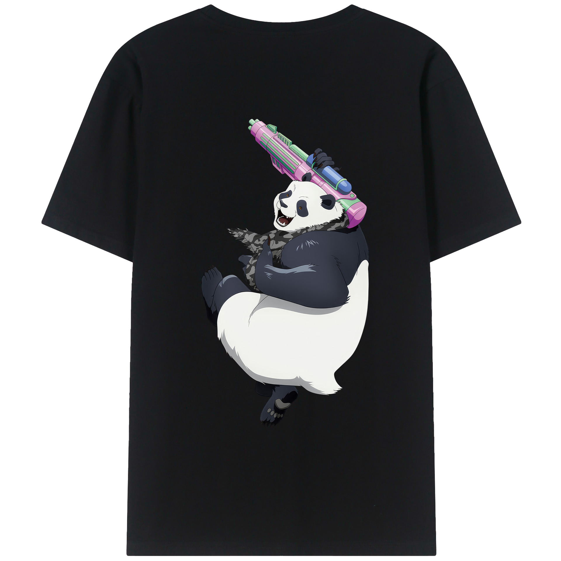 （画像用） 呪術廻戦 Jujutsu Kaisen 綿100％ メンズ半袖Tシャツ（バックプリント） 通気性