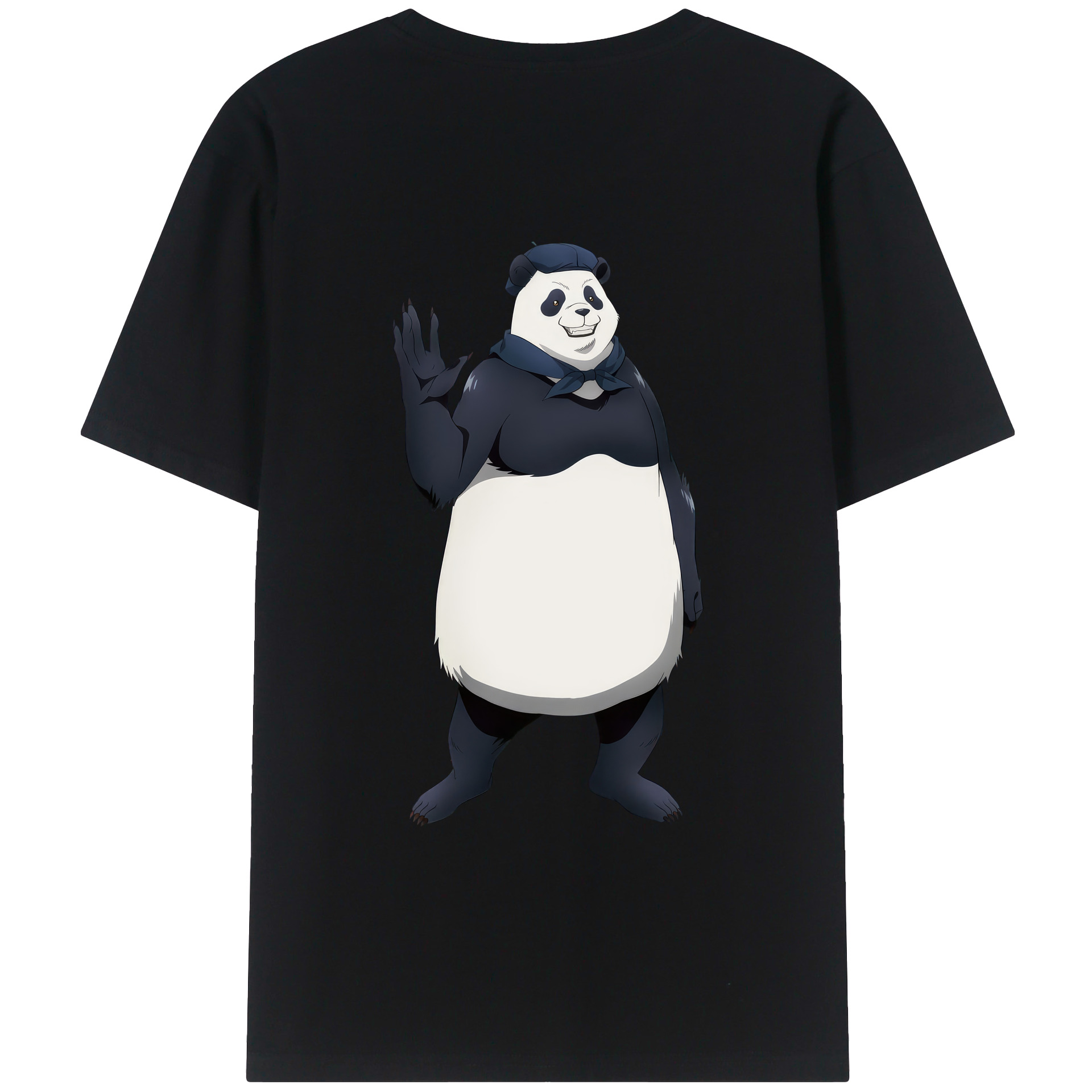 （画像用） 呪術廻戦 Jujutsu Kaisen 綿100％ メンズ半袖Tシャツ（バックプリント） 通気性