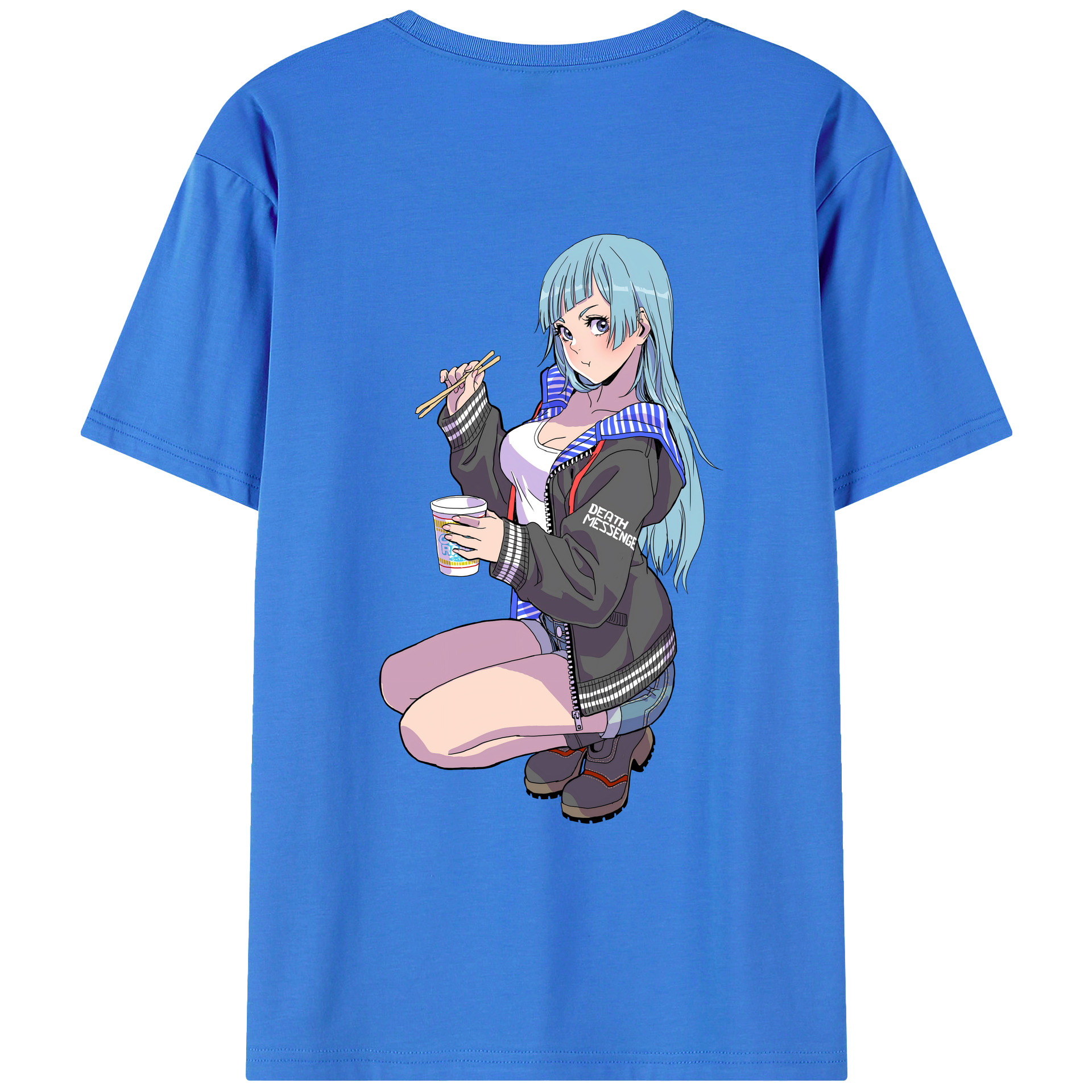 （画像用） 呪術廻戦 Jujutsu Kaisen 綿100％ メンズ半袖Tシャツ（バックプリント） 通気性