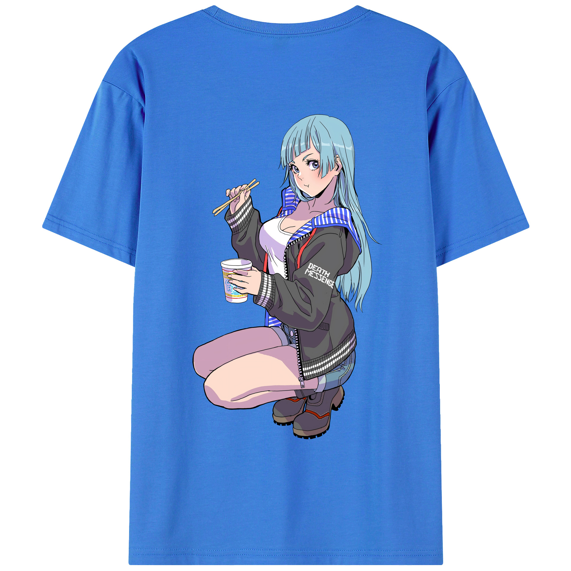 （画像用） 呪術廻戦 Jujutsu Kaisen 綿100％ メンズ半袖Tシャツ（バックプリント） 通気性