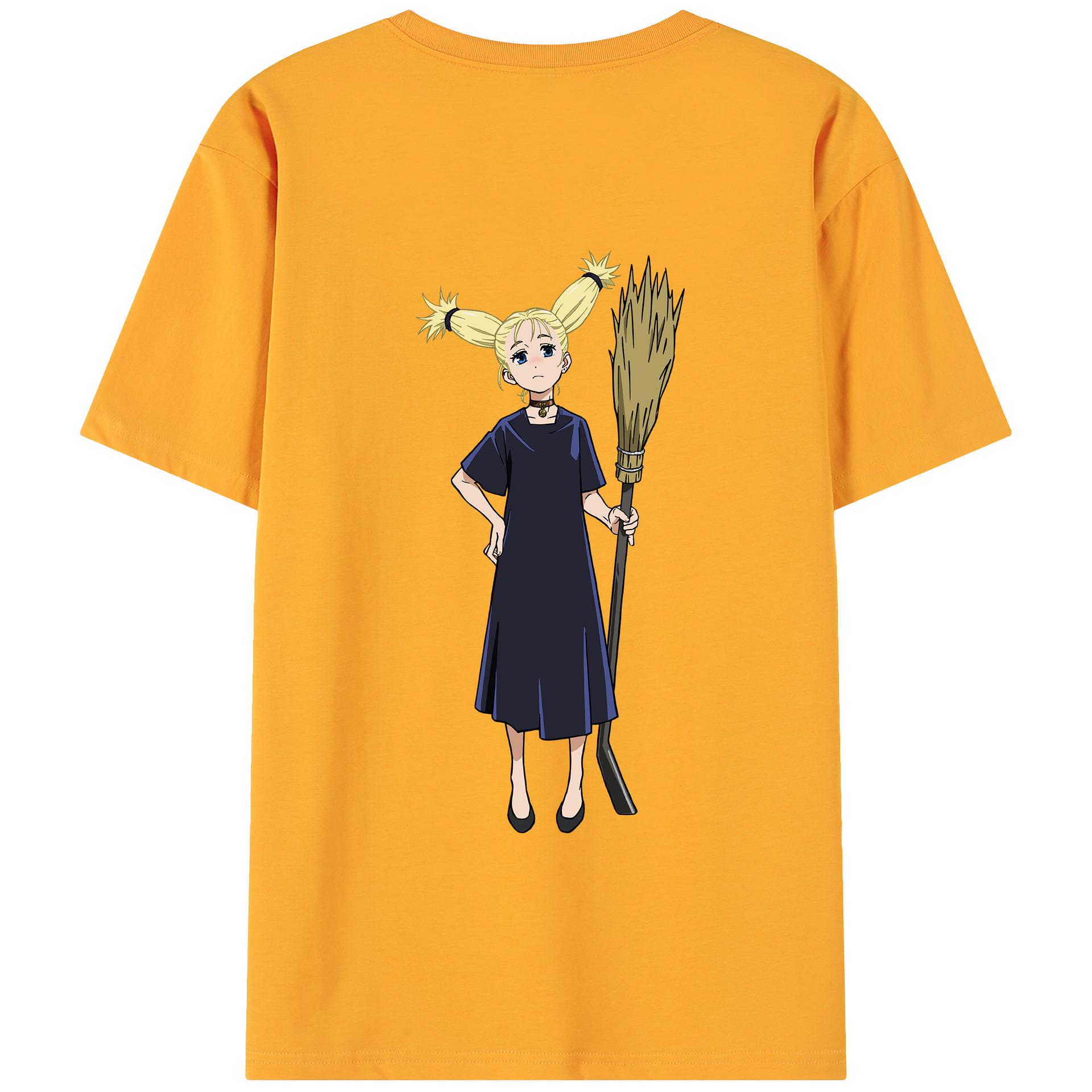 （画像用） 呪術廻戦 Jujutsu Kaisen 綿100％ メンズ半袖Tシャツ（バックプリント） 通気性
