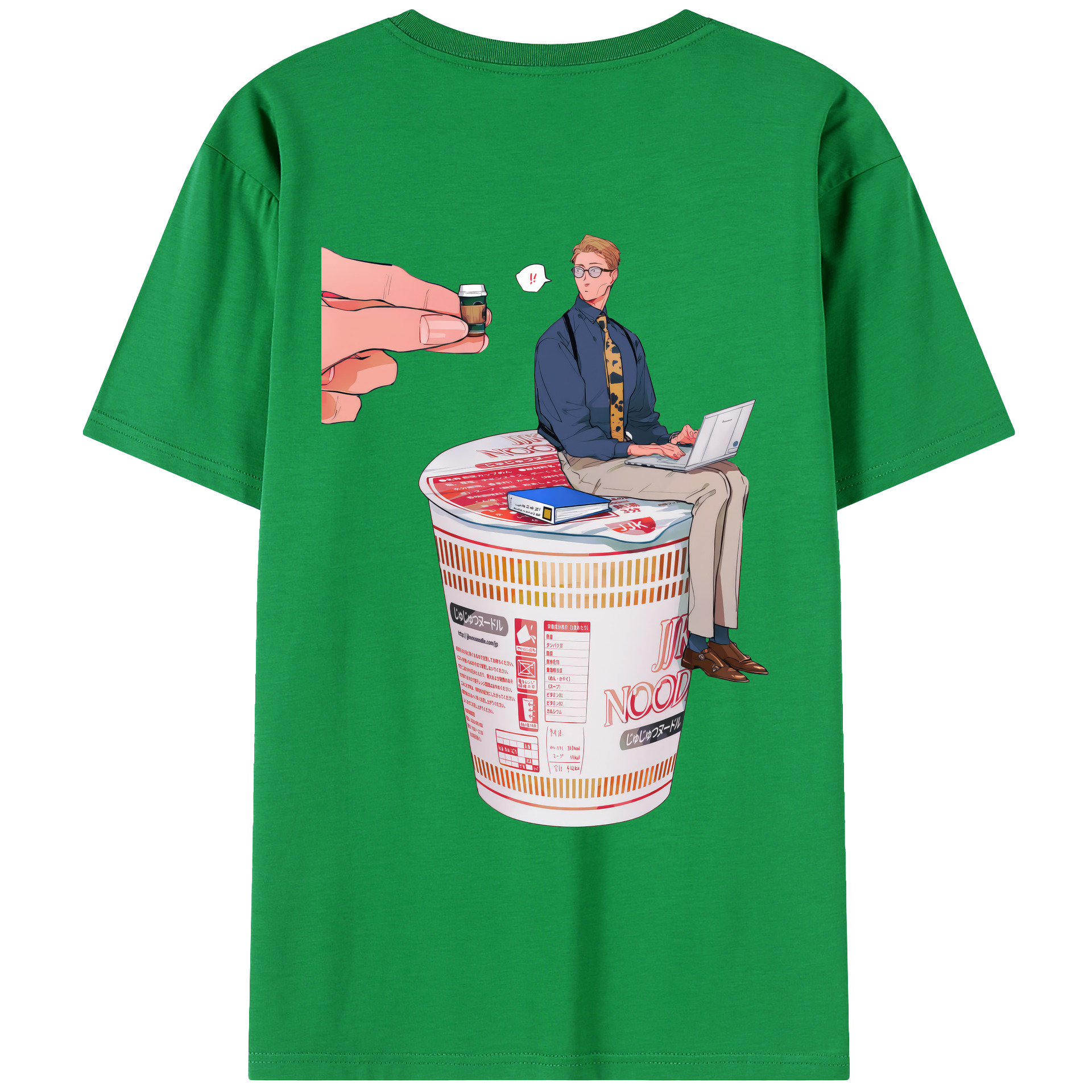 （画像用） 呪術廻戦 Jujutsu Kaisen 綿100％ メンズ半袖Tシャツ（バックプリント） 通気性