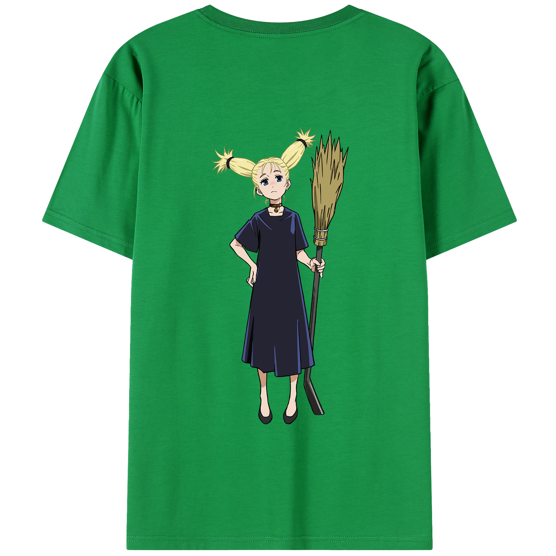 （画像用） 呪術廻戦 Jujutsu Kaisen 綿100％ メンズ半袖Tシャツ（バックプリント） 通気性
