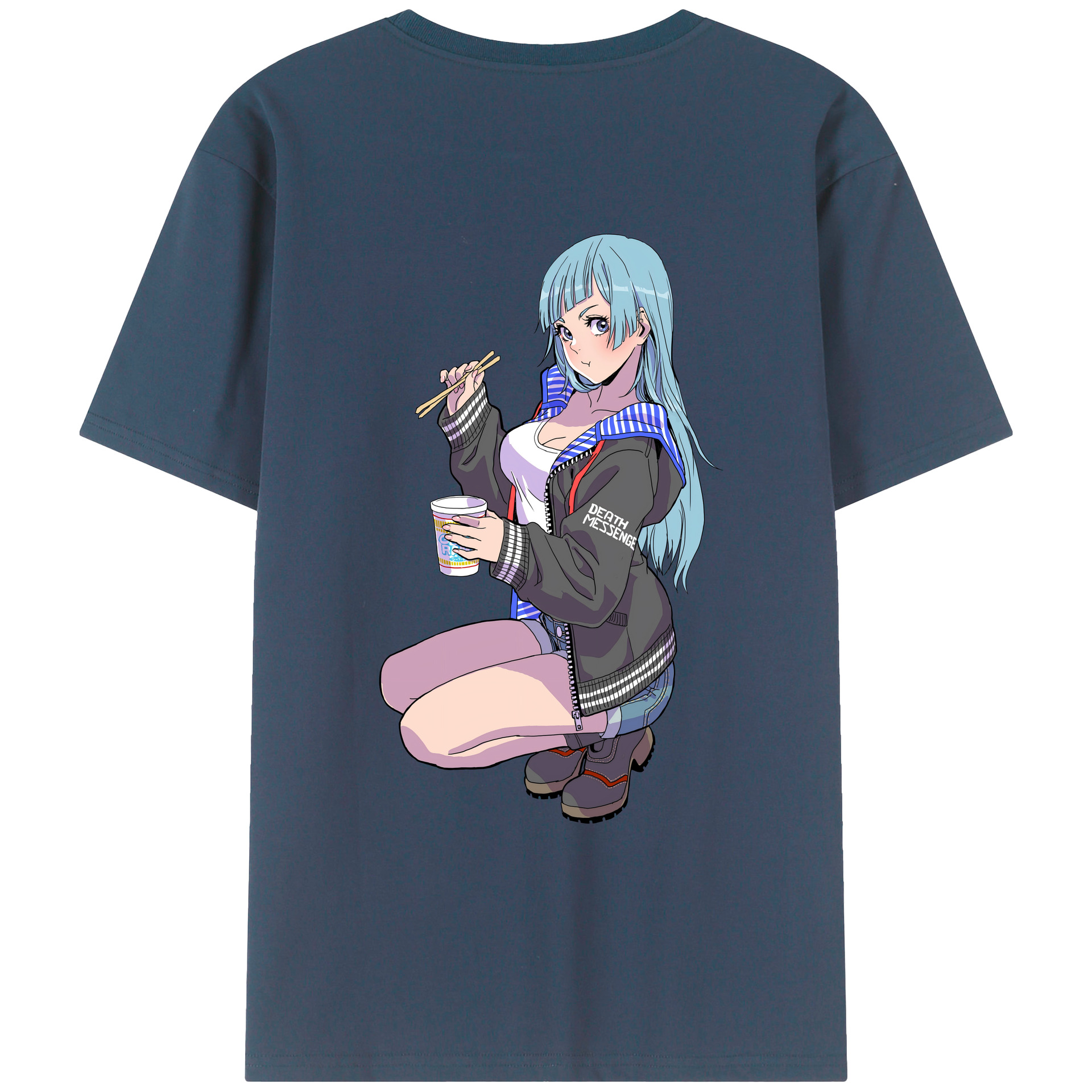 （画像用） 呪術廻戦 Jujutsu Kaisen 綿100％ メンズ半袖Tシャツ（バックプリント） 通気性