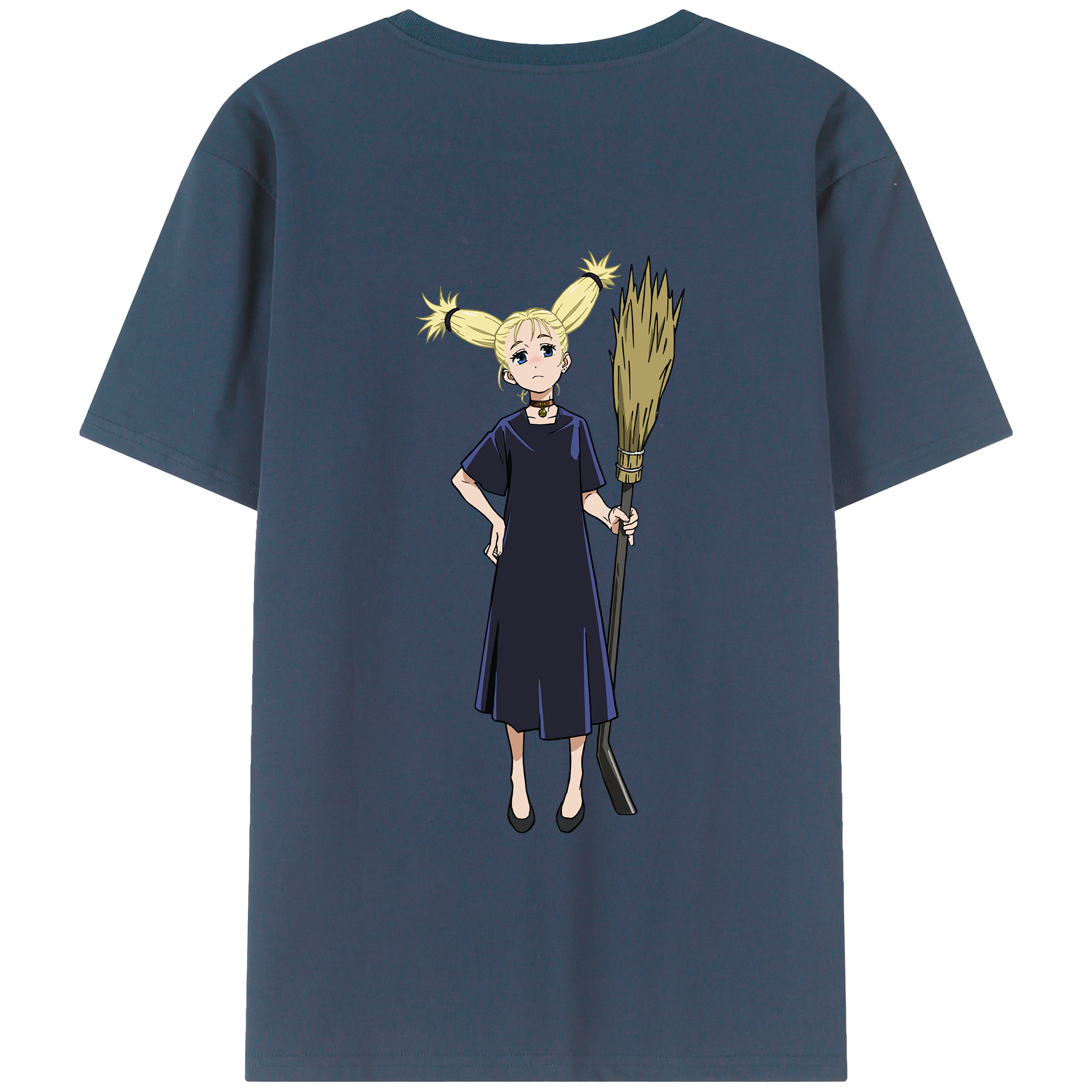 （画像用） 呪術廻戦 Jujutsu Kaisen 綿100％ メンズ半袖Tシャツ（バックプリント） 通気性
