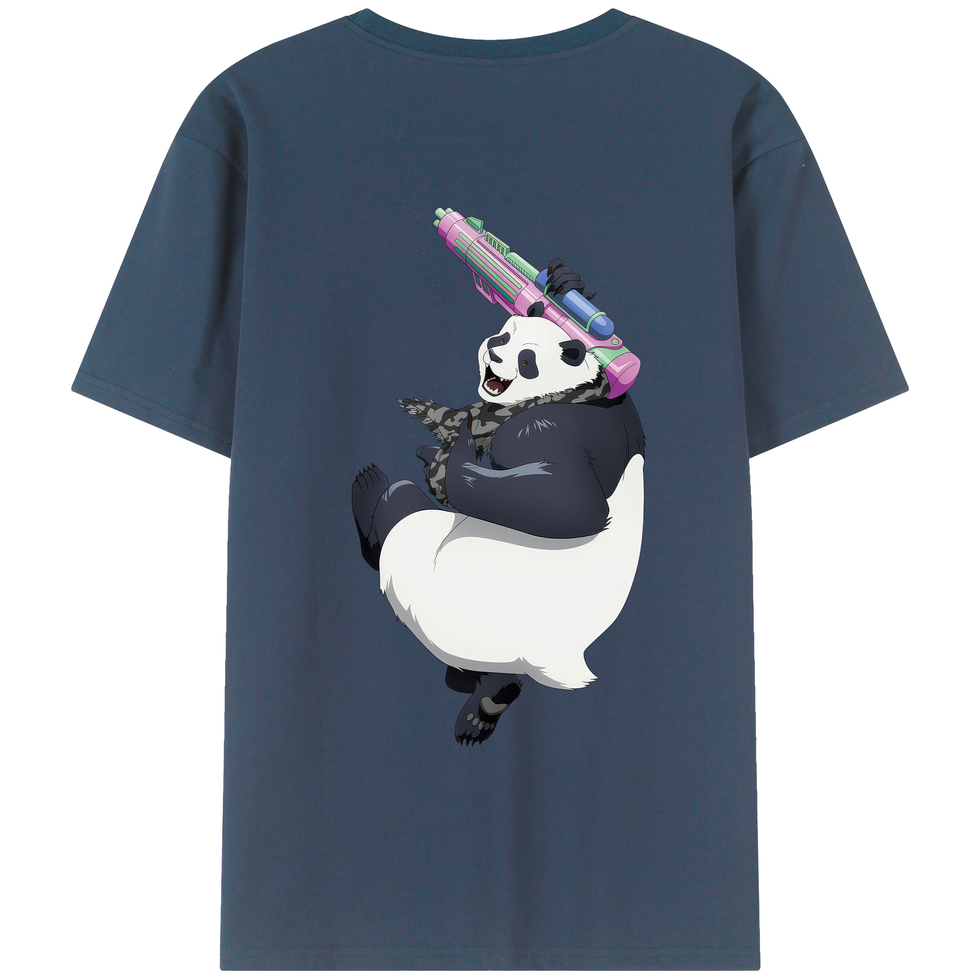 （画像用） 呪術廻戦 Jujutsu Kaisen 綿100％ メンズ半袖Tシャツ（バックプリント） 通気性